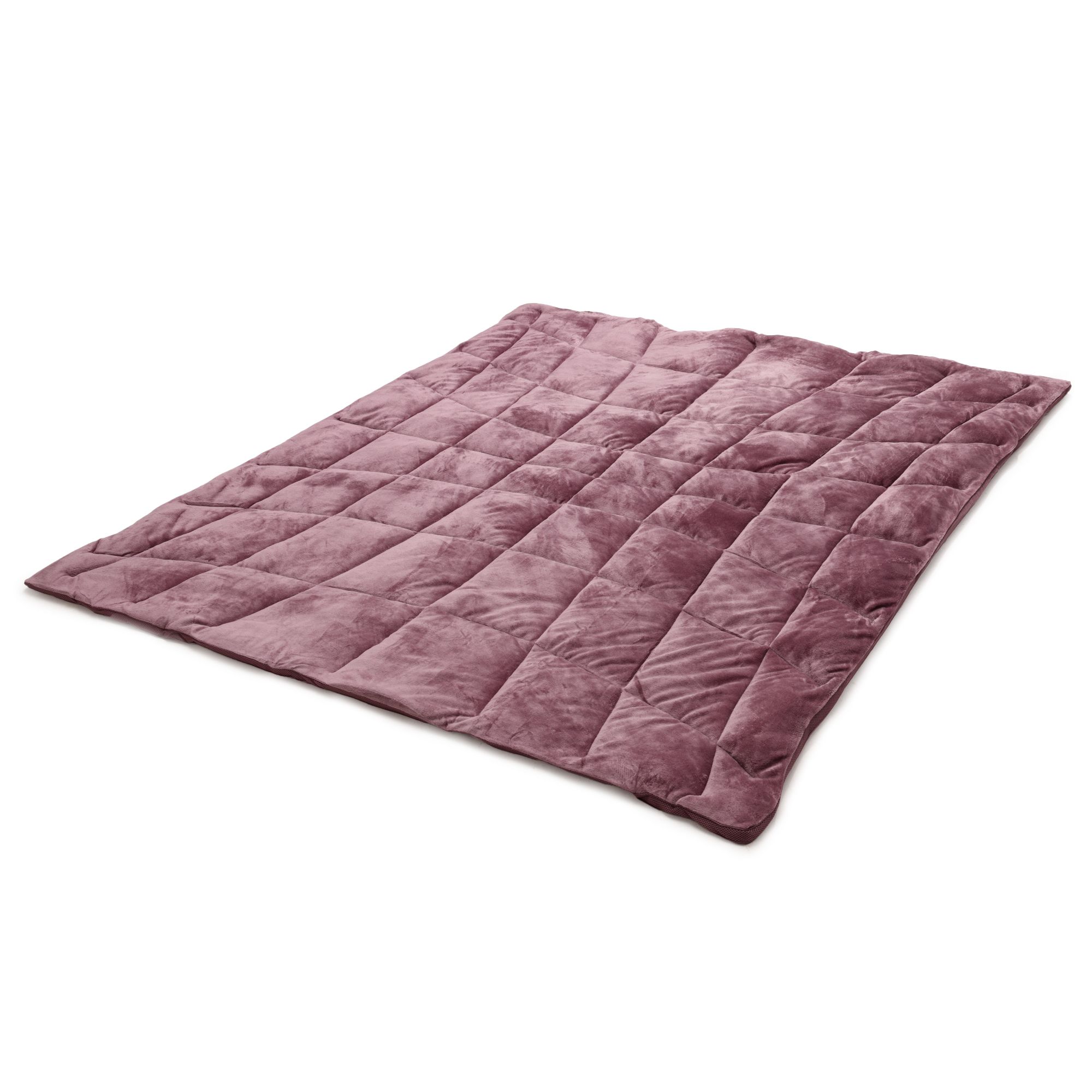 GOLDWOLKE Wende-Kuscheldecke Chinchilla Rahmensteppung Übergröße, 200x220cm