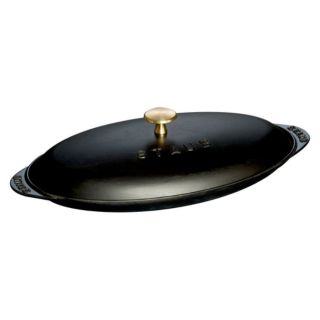 STAUB® Ofenform mit Deckel Gusseisen oval, 31cm