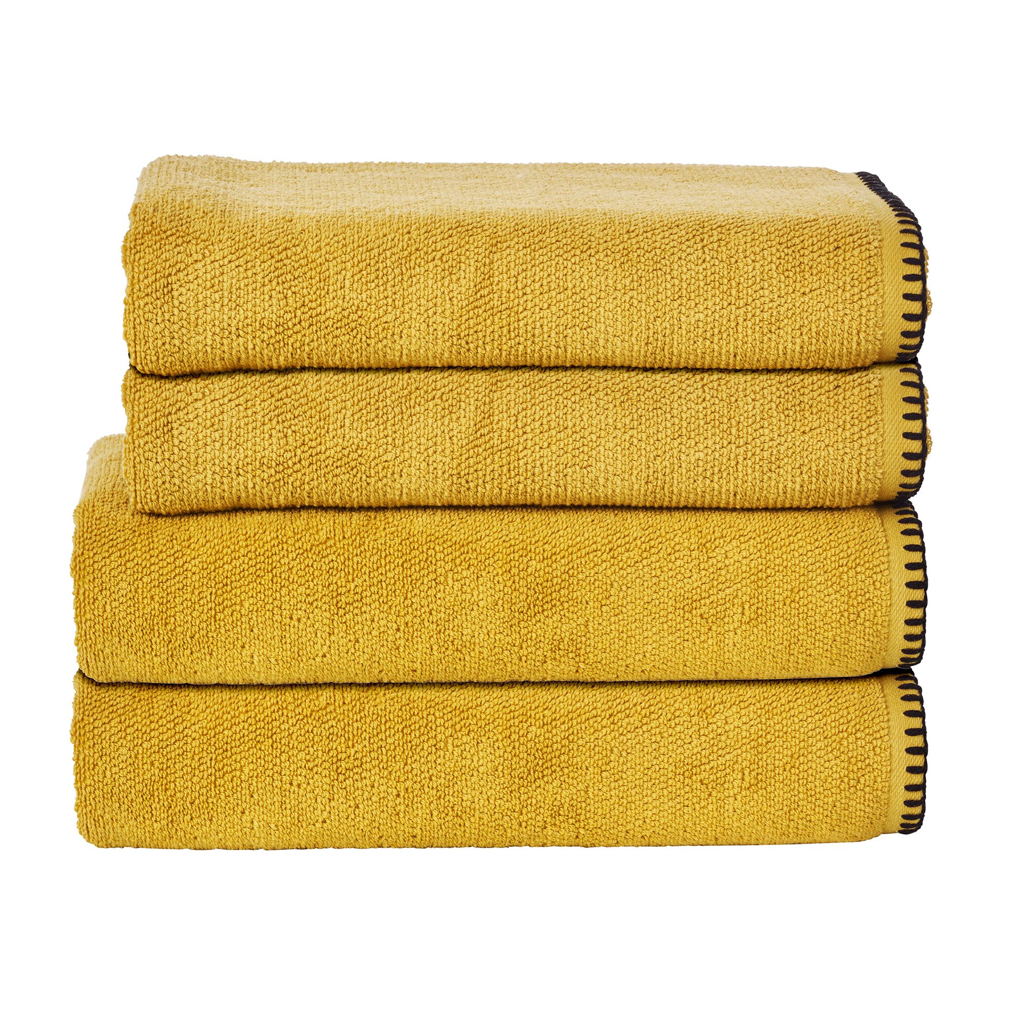 done.® Frottier-Set uni DELUXE PRIME 100% Baumwolle 30x50cm & 50x100cm