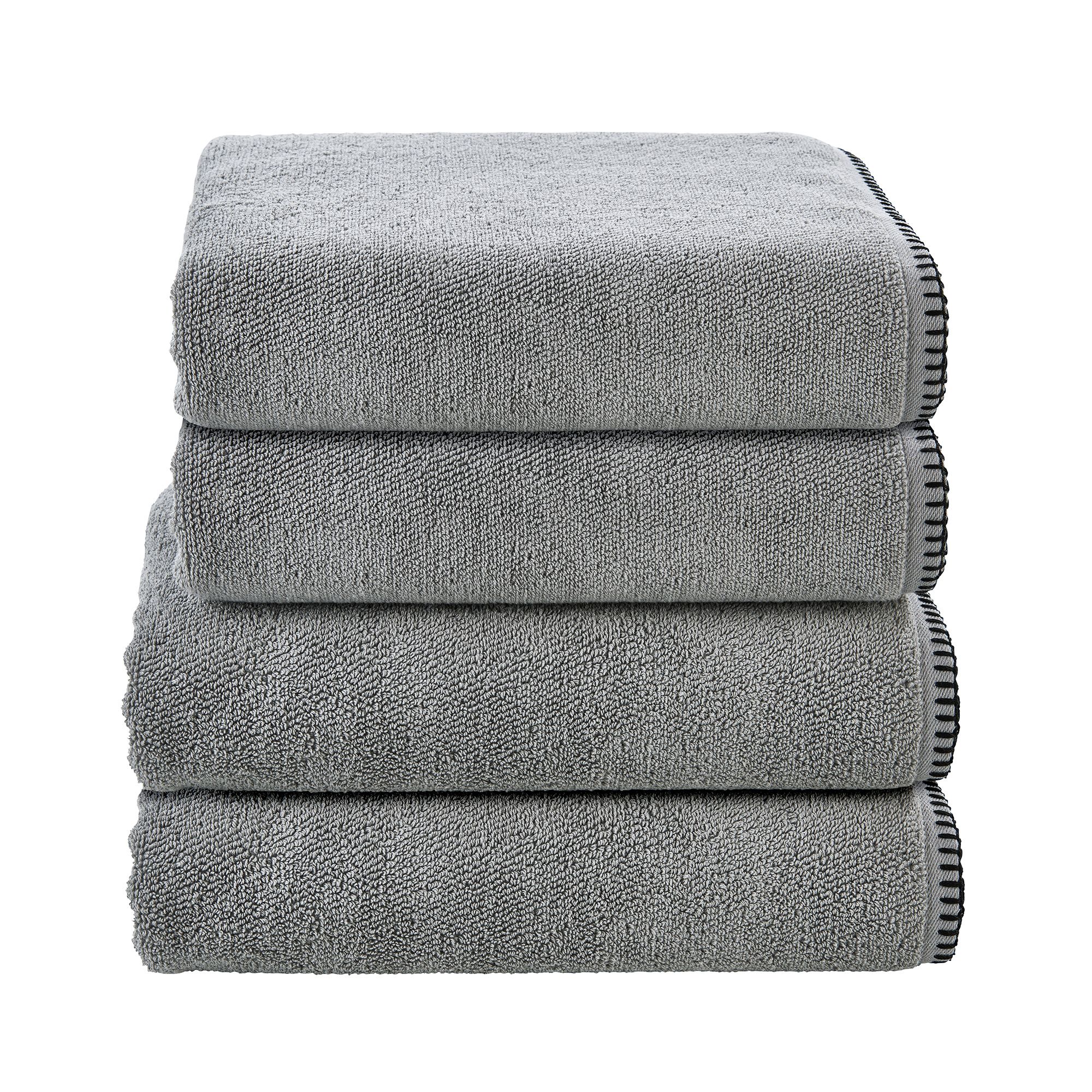 done.® Frottier-Set uni DELUXE PRIME 100% Baumwolle 30x50cm & 50x100cm