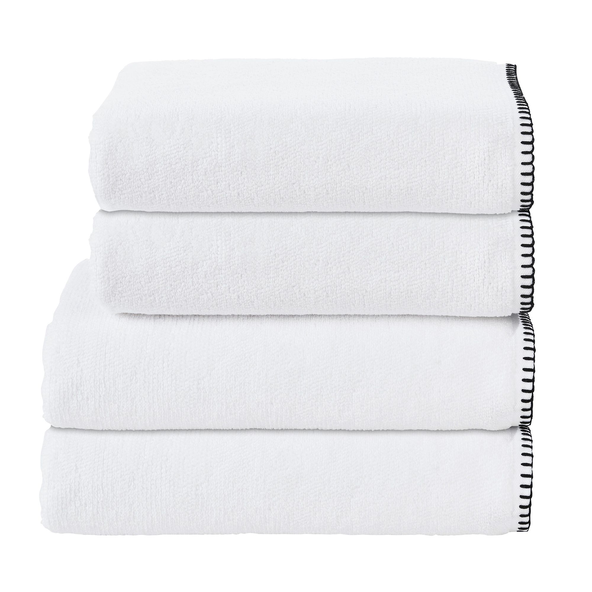 done.® Frottier-Set uni DELUXE PRIME 100% Baumwolle 30x50cm & 50x100cm