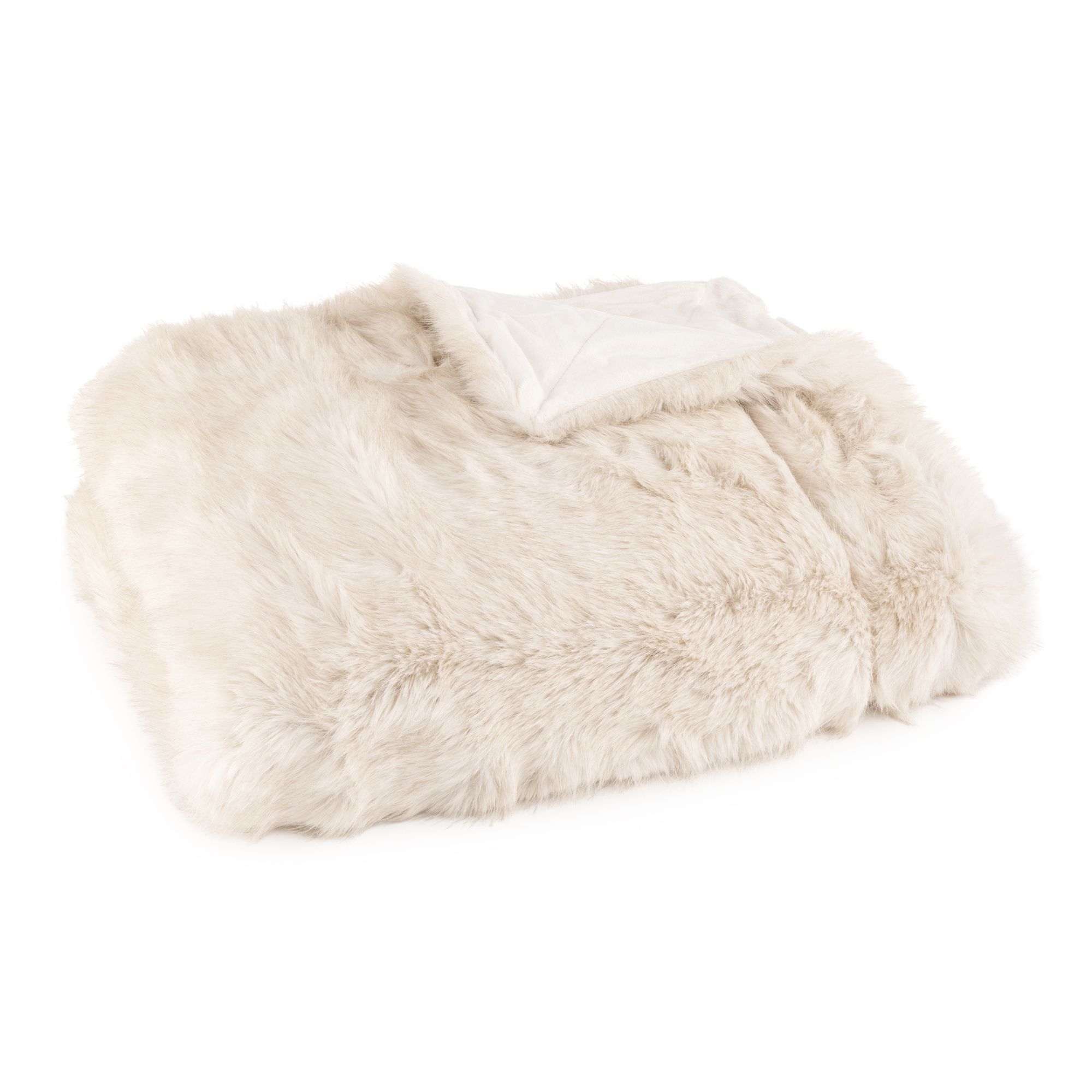  MONT CHALET Webpelz-Plaid Tierfellimitat Mikrofaser-Rückseite waschbar, 150x200cm