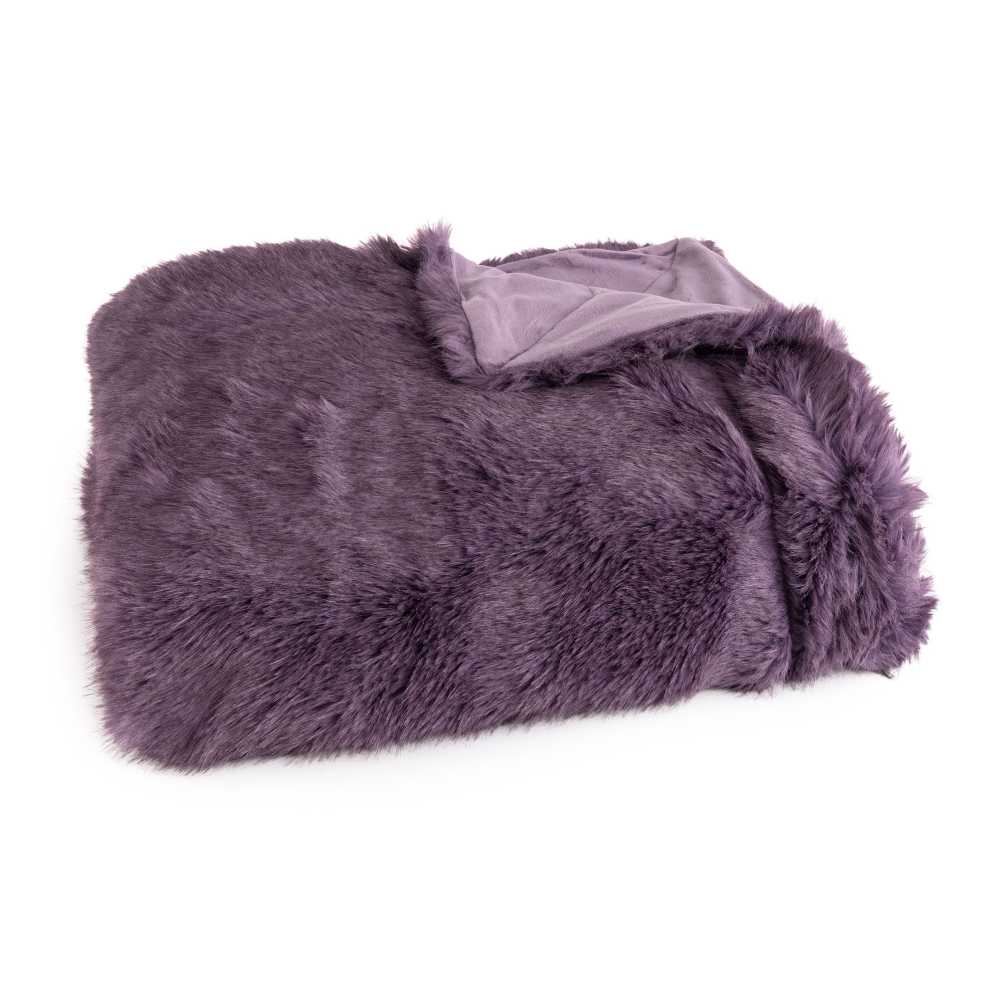 MONT CHALET Webpelz-Plaid Tierfellimitat Mikrofaser-Rückseite waschbar, 150x200cm