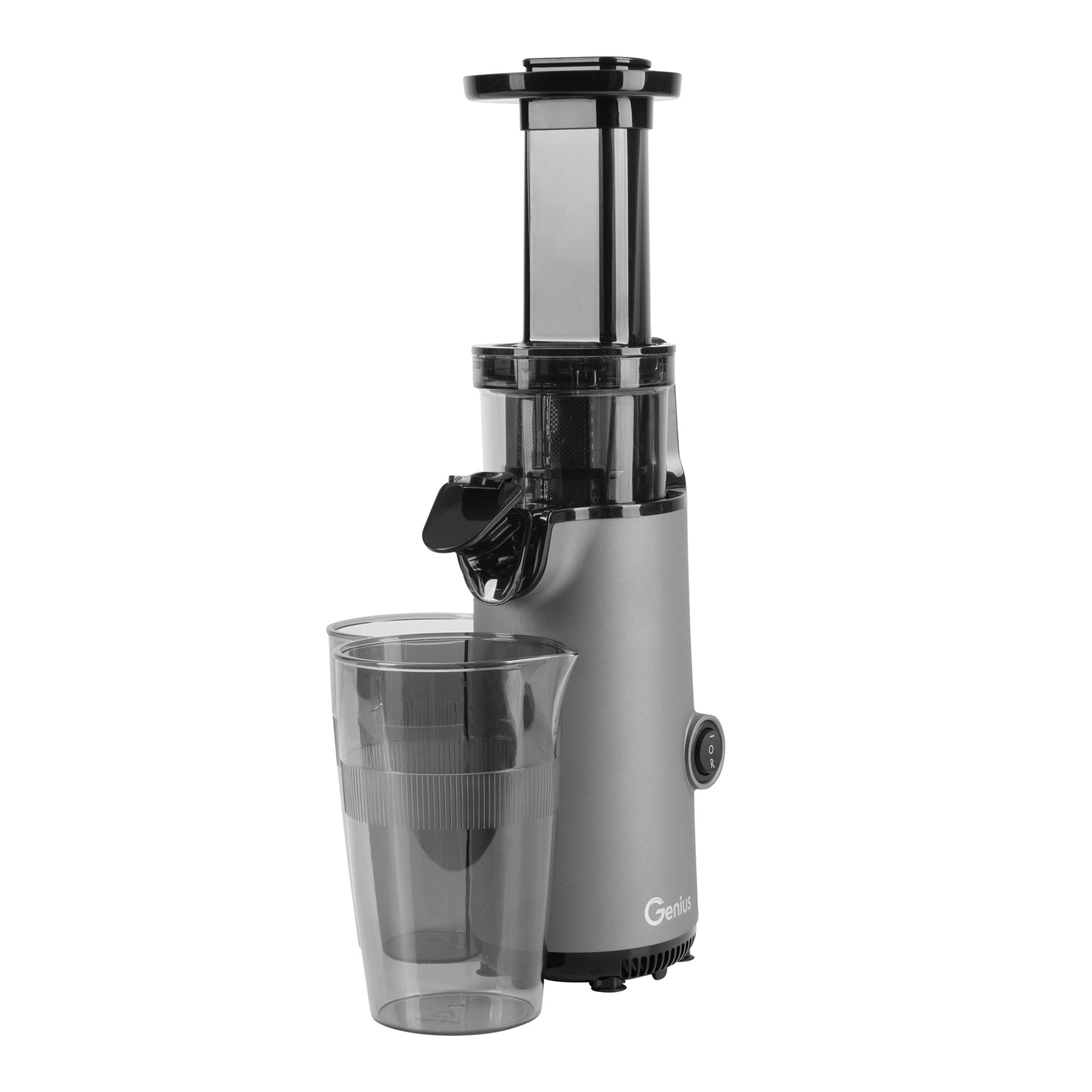 GENIUS Slow Juicer Kompaktfomat 9tlg. Set inkl. Behälter