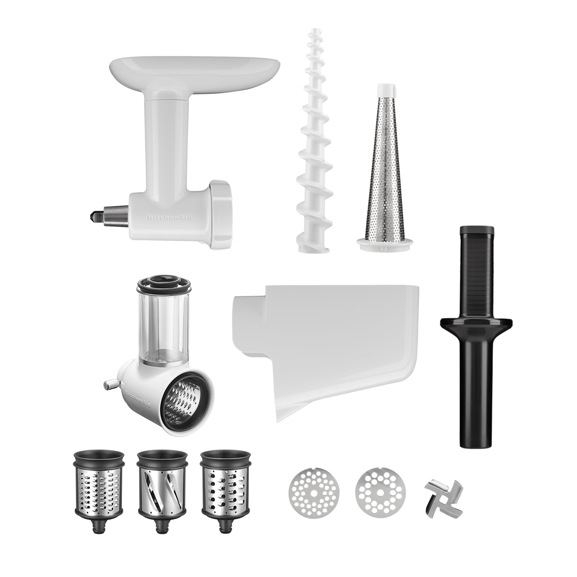 KITCHENAID® 5SM2FPPC Aufsatz-Set für Küchenmaschinen 3 versch. Aufsätze