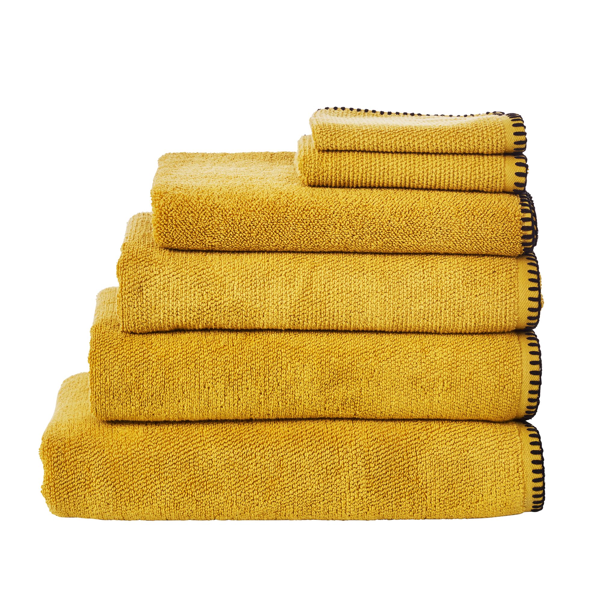 done.® Frottier-Set uni DELUXE PRIME 100% Baumwolle inkl.Badvorleger,6tlg