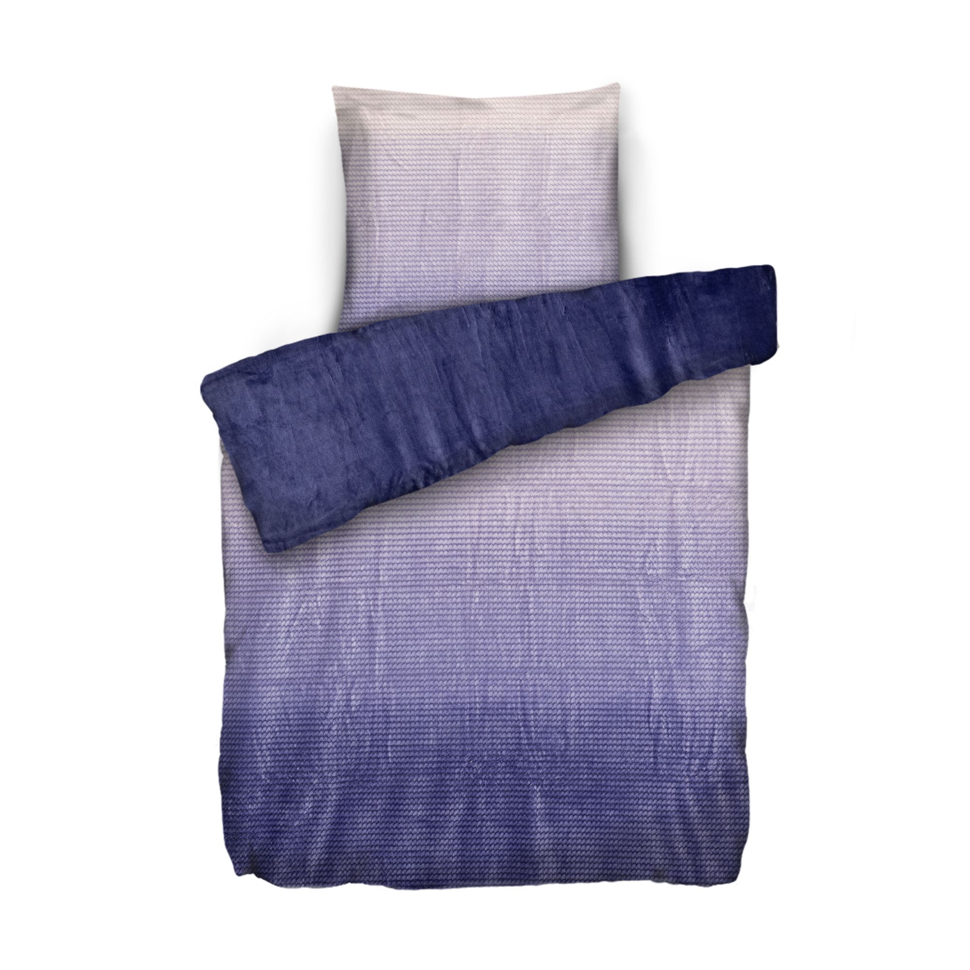 MONT CHALET Wendebettwäsche Jacquard/Farbverlauf Mikrofaser Chinchilla Einzelbett, 2tlg.