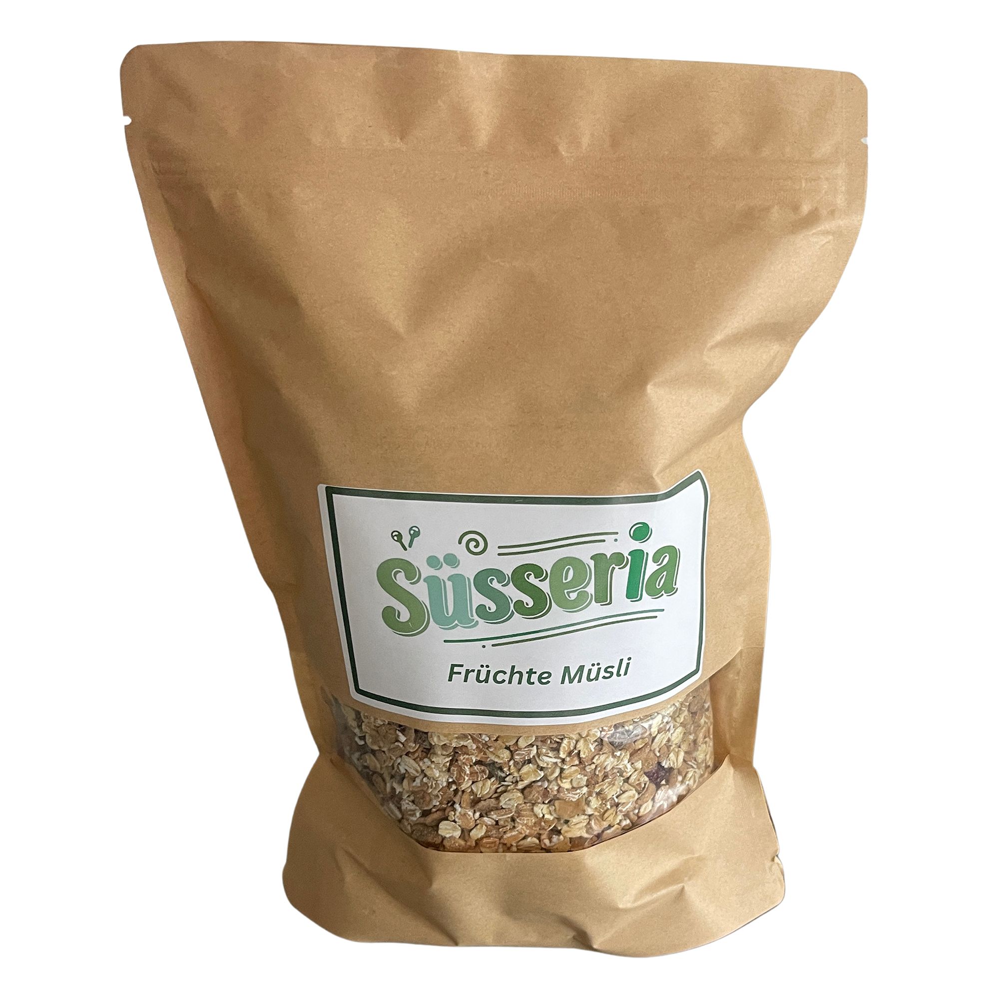 SÜSSERIA Früchte Müsli Inhalt 1.000g