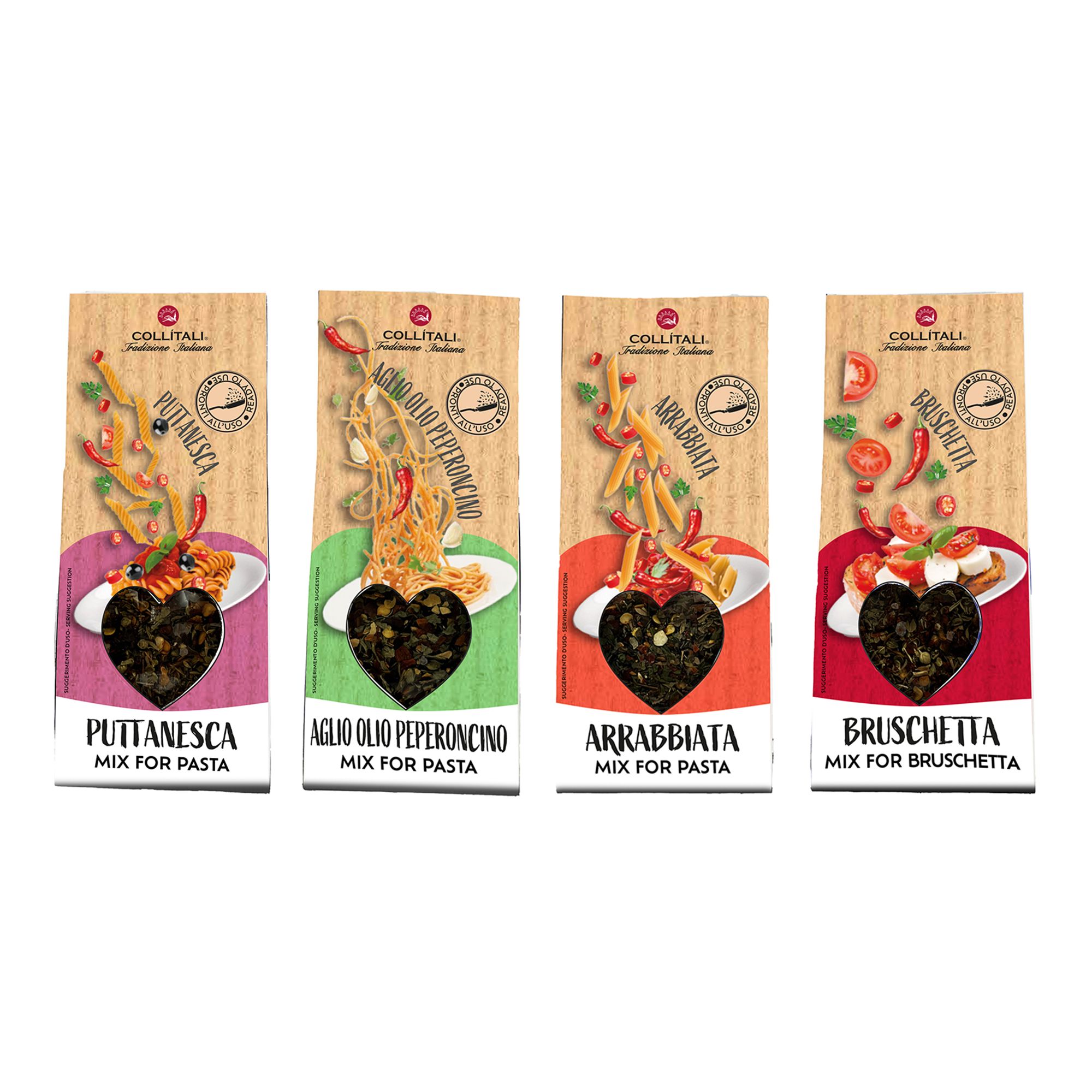 COLLÍTALI® Genuss-Set Gewürzmischungen 4 versch. Sorten Inhalt 160g
