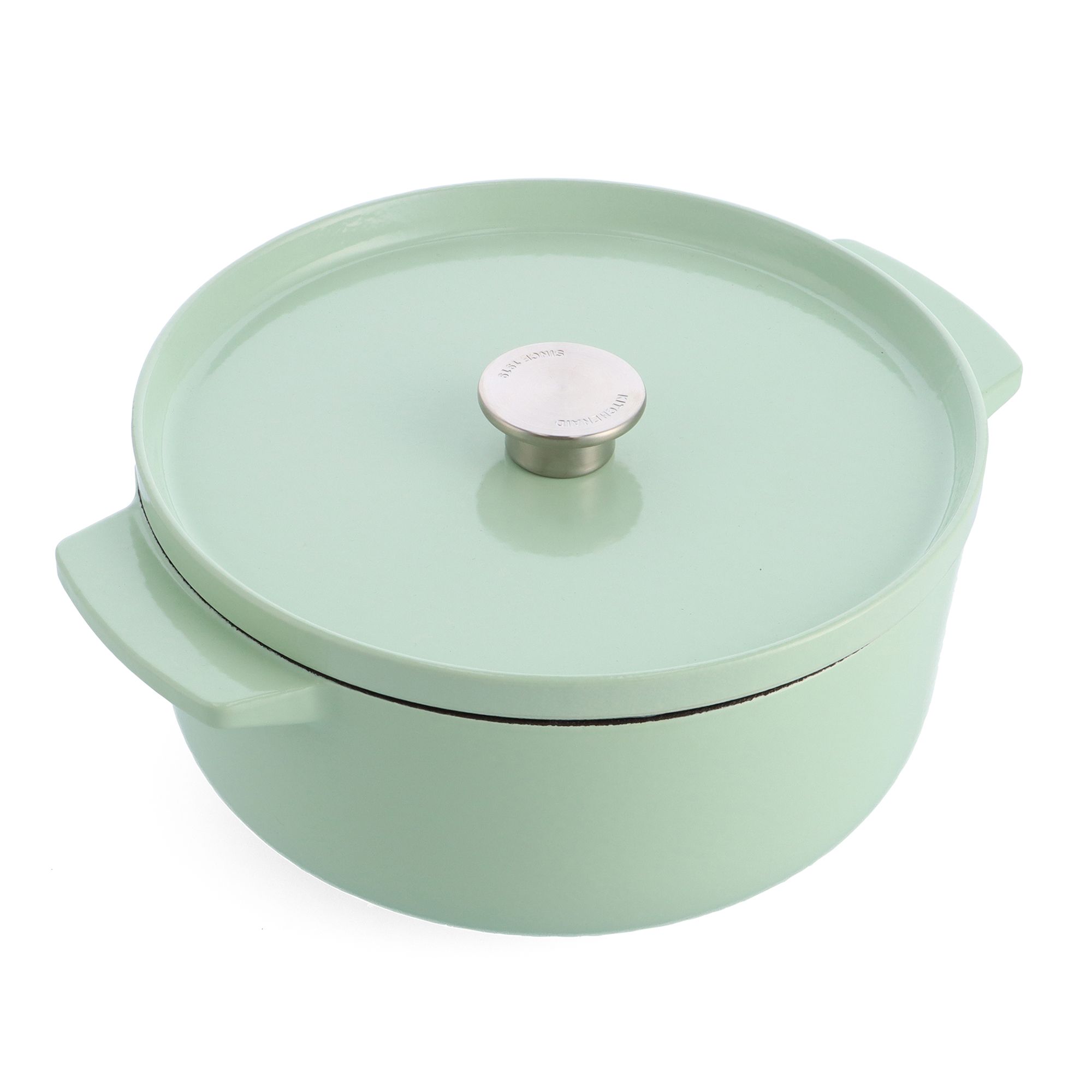 KITCHENAID® Gusseisen Kasserolle runder Bräter Ø 26cm / 5,2L inkl. Deckel