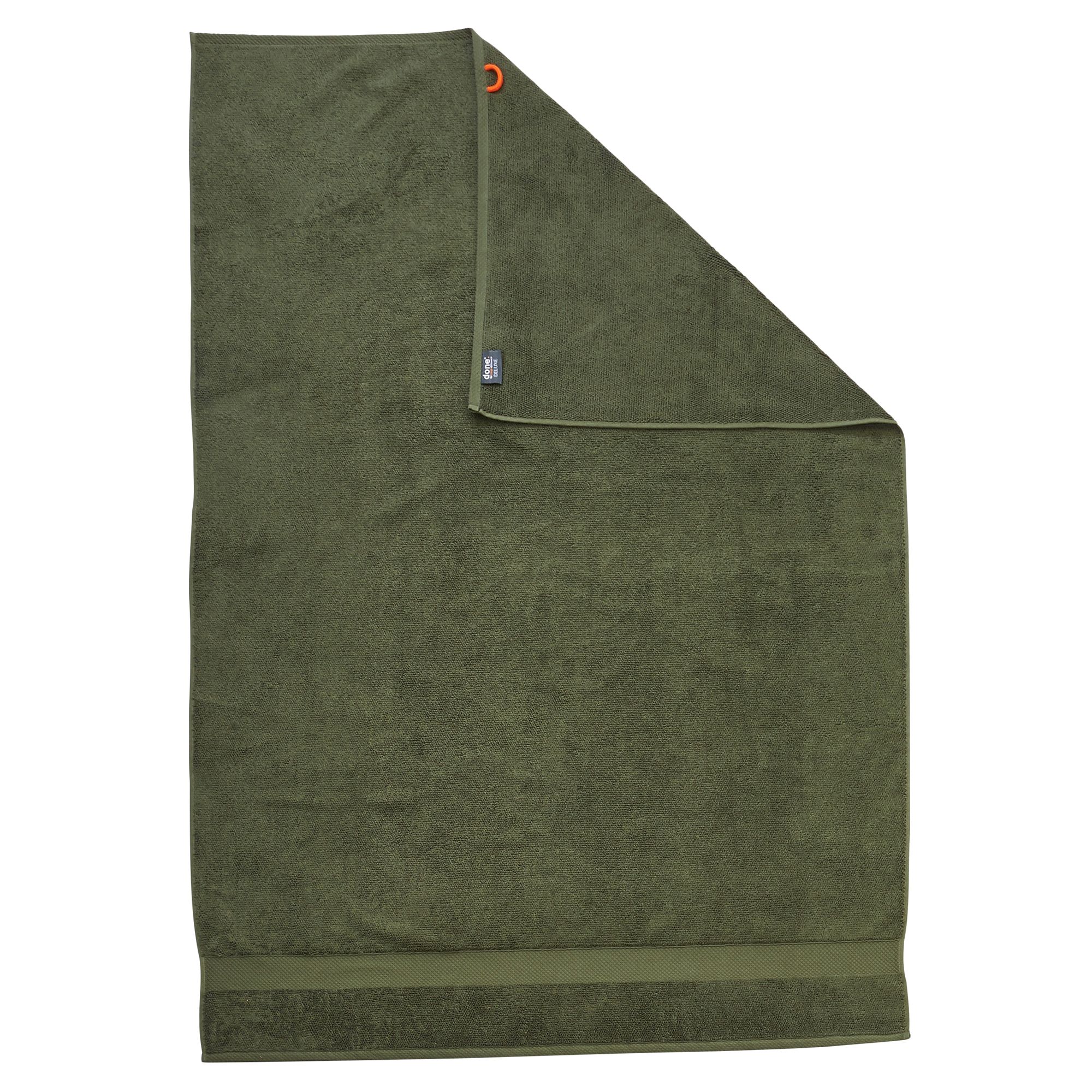 done.® 1 Saunatuch DELUXE uni 100% Baumwolle 100x150cm