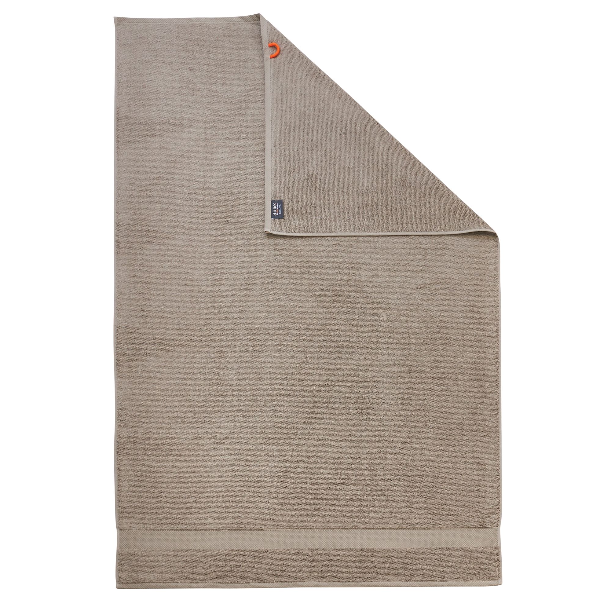 done.® 1 Saunatuch DELUXE uni 100% Baumwolle 100x150cm