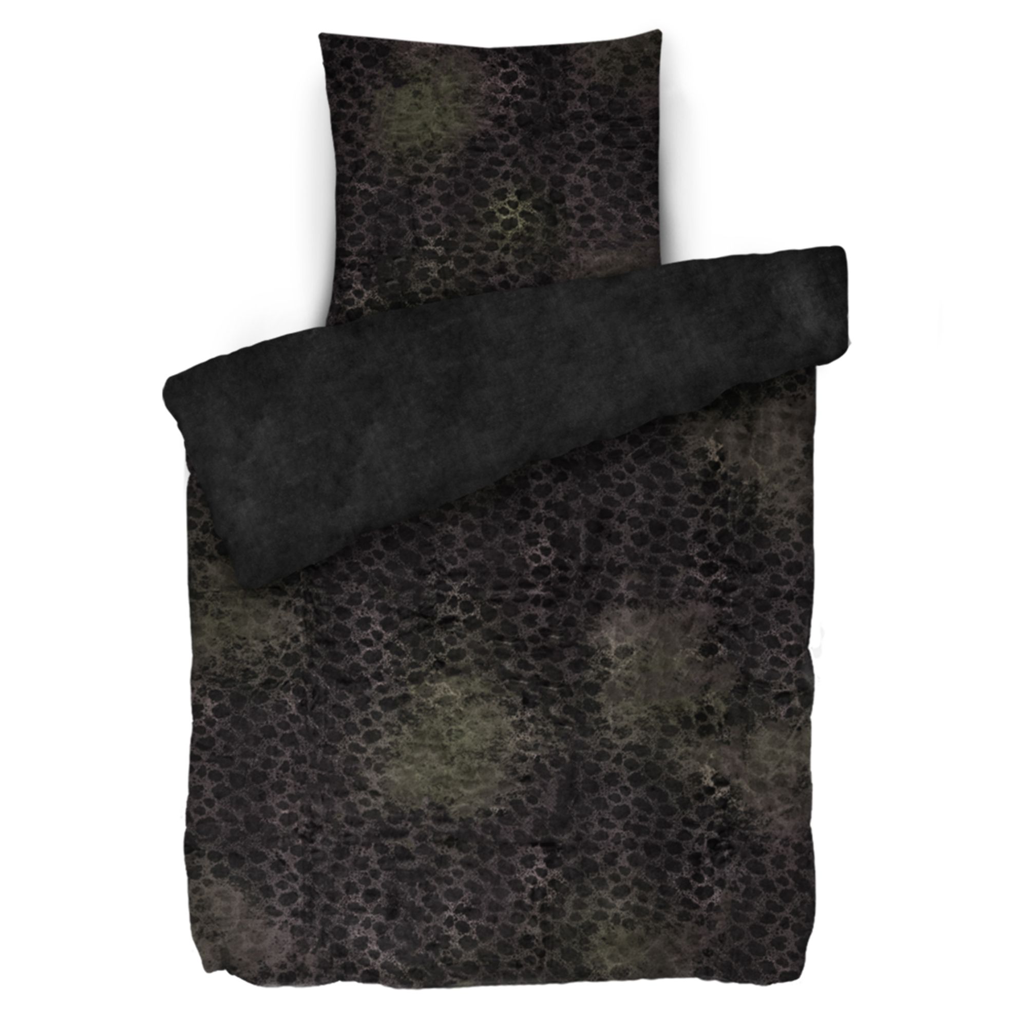 MONT CHALET Wendebettwäsche Animalprint Mikrofaser Chinchilla Einzelbett, 2tlg.