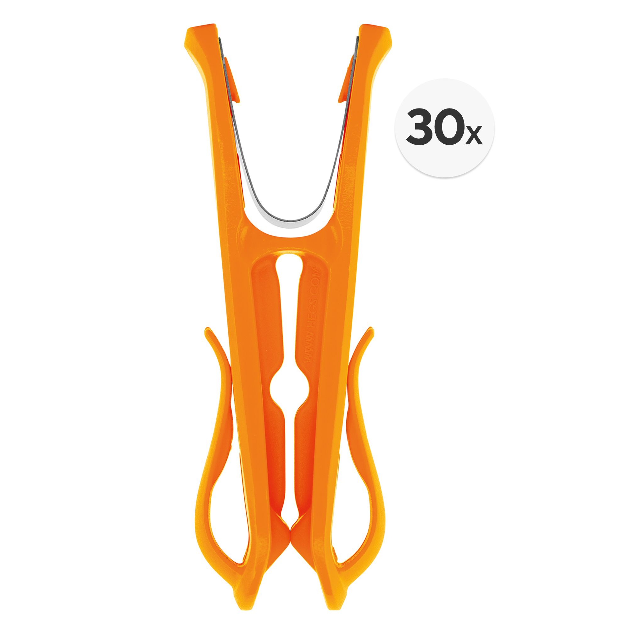 HEGS® Pegs Wäscheklammern mit Doppelhaken patentiertes Design 30 Stück