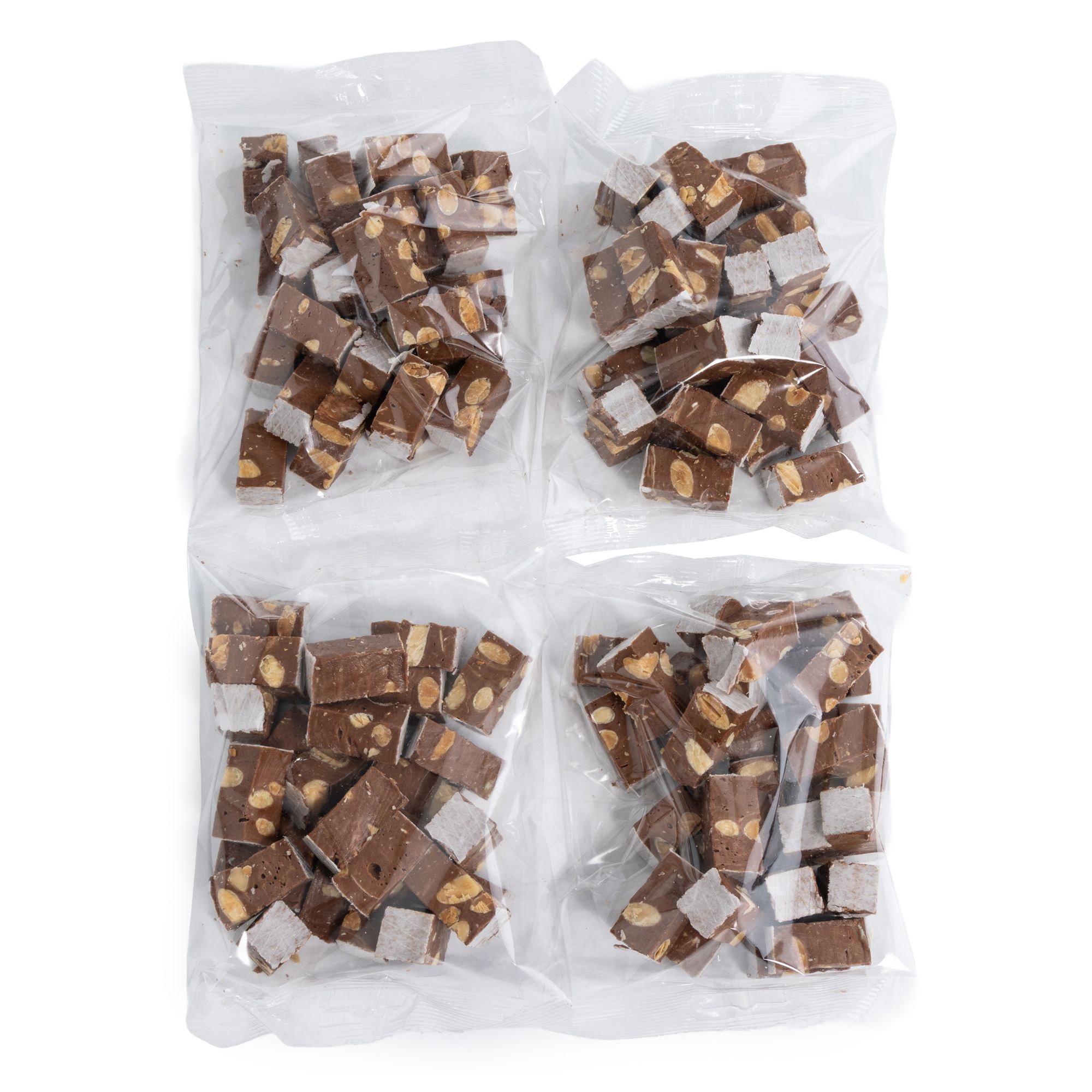 BELLAS GENUSSWELT Belgischer Nougat 2 versch. Sorten Inhalt 4x 250g