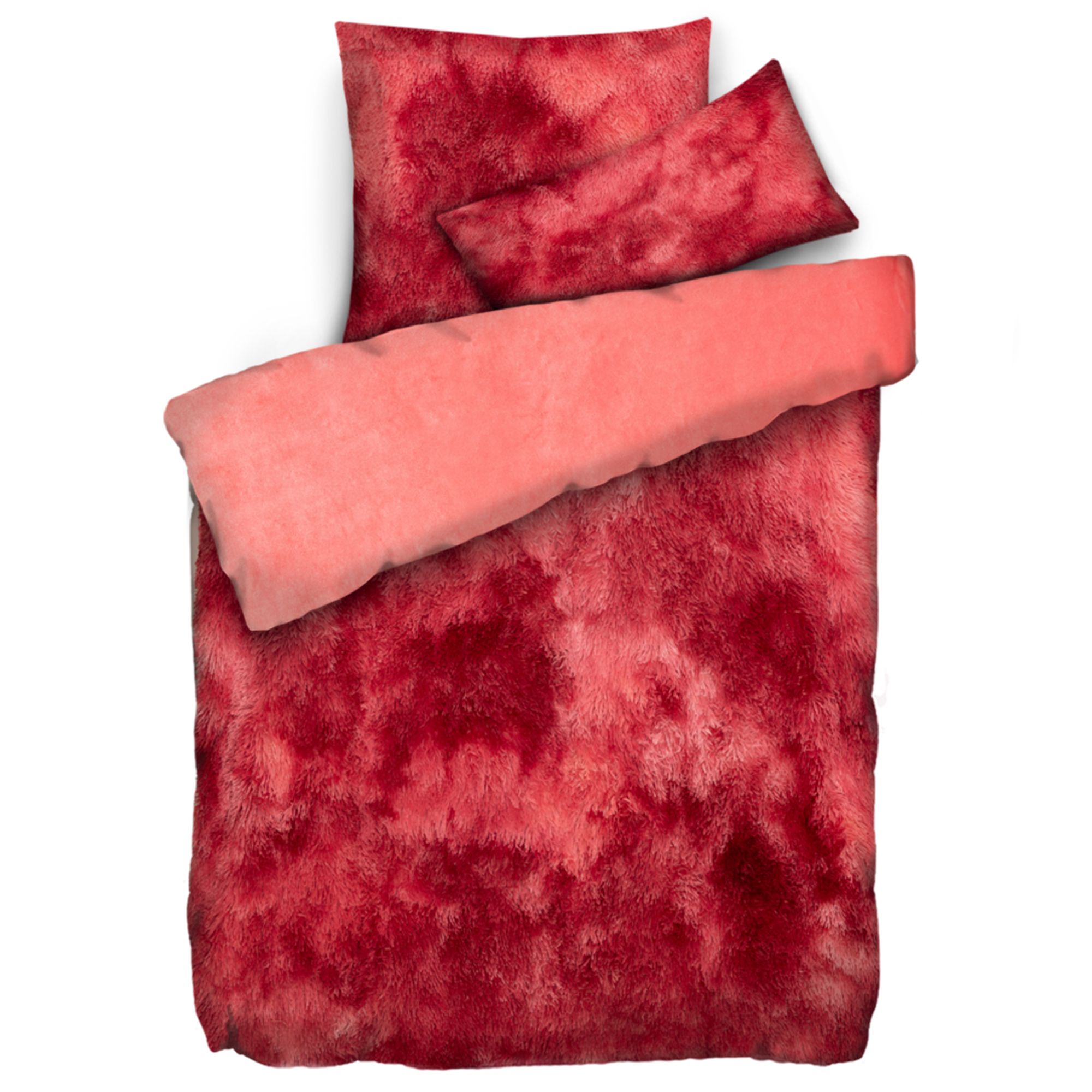 MONT CHALET Wendebettwäsche Langflor, Farbmix Mikrofaser-Abseite Einzelbett, 3tlg.