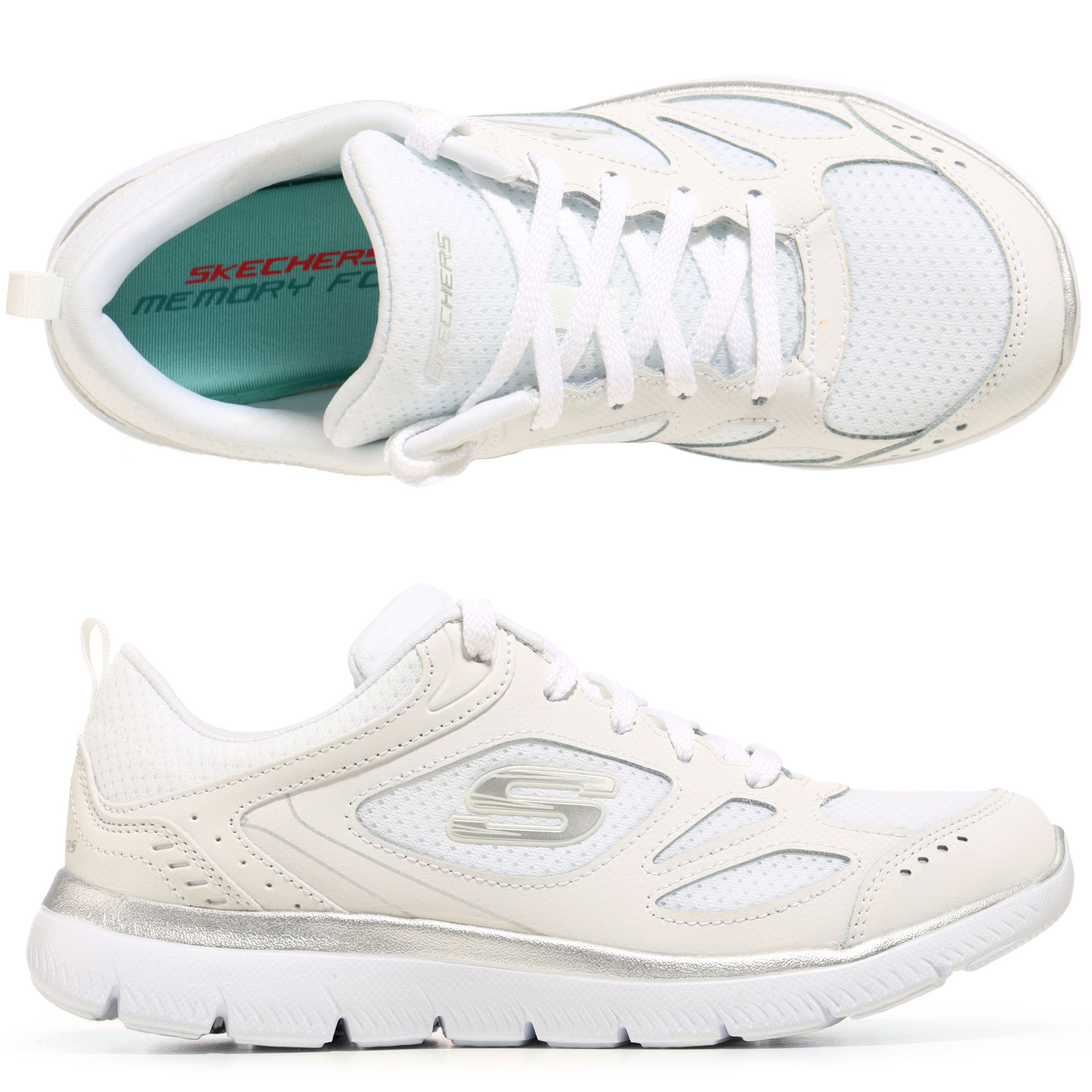 B-Ware SKECHERS Damensneaker Summits Materialmix