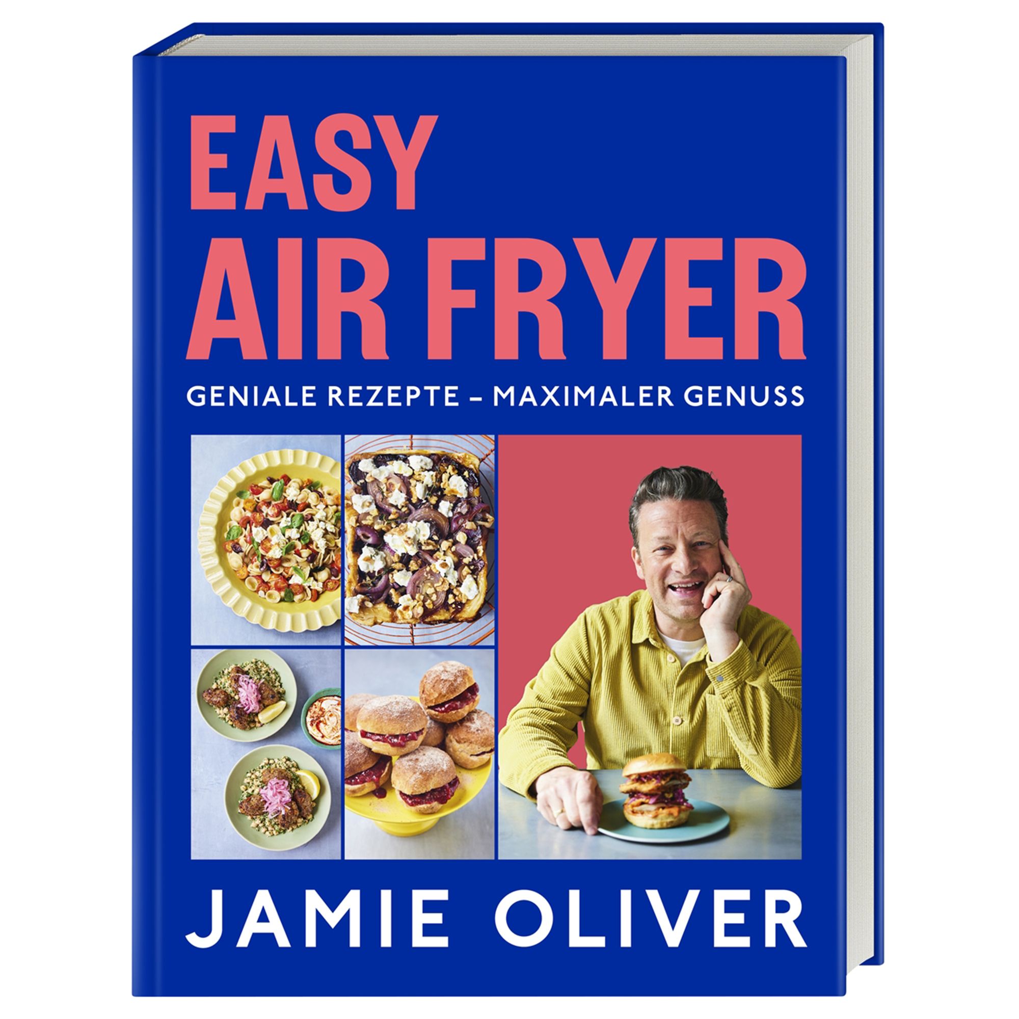 JAMIE OLVER Kochbuch Easy Air Fryer 224 Seiten, 80 Rezepte