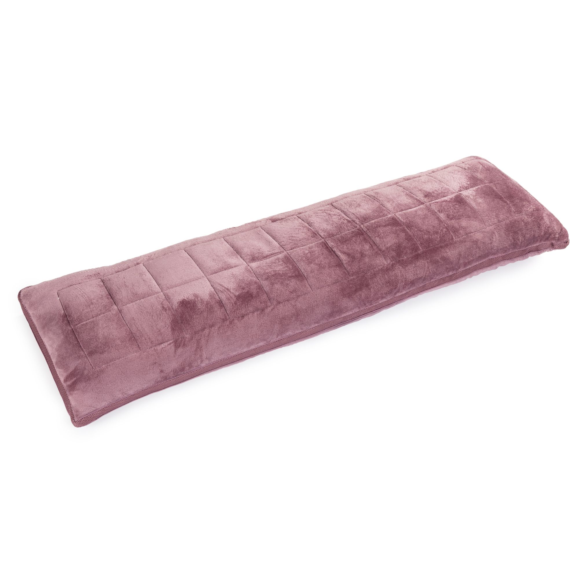 GOLDWOLKE Seitenschläferkissen Chinchilla Rahmensteppung wendbar