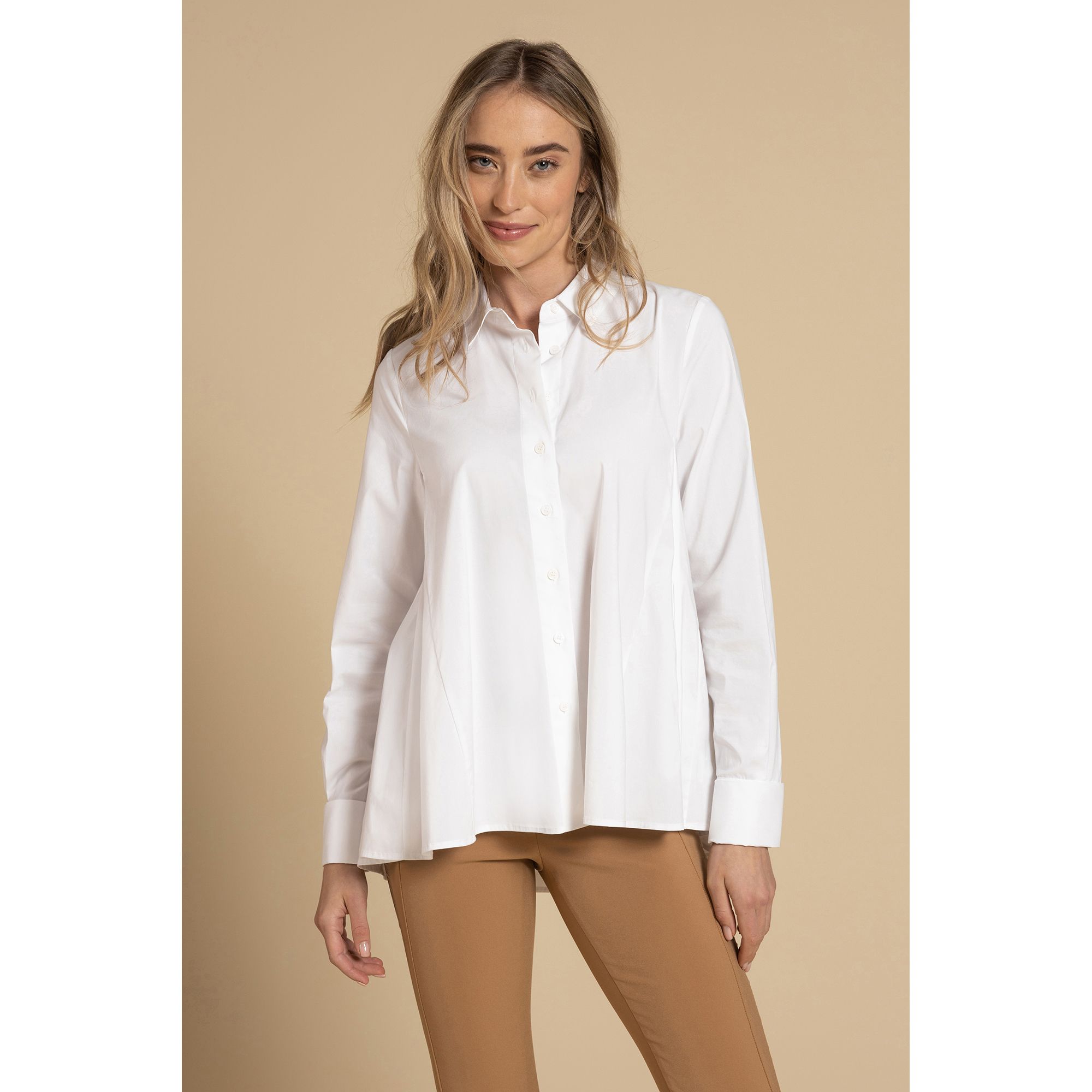 B-Ware STEFFEN SCHRAUT Bluse, 1/1-Arm Nahttaschen Knopfleiste