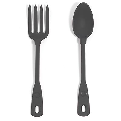 KOCHBLUME® Löffel- & Gabel-Set aus Silikon 2tlg.