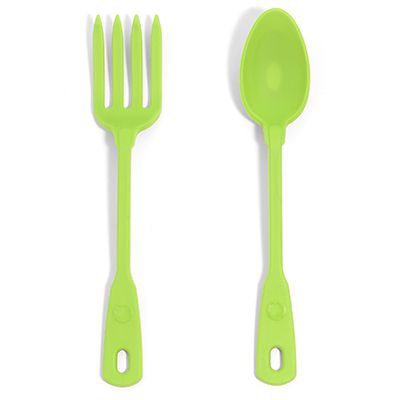 KOCHBLUME® Löffel- & Gabel-Set aus Silikon 2tlg.