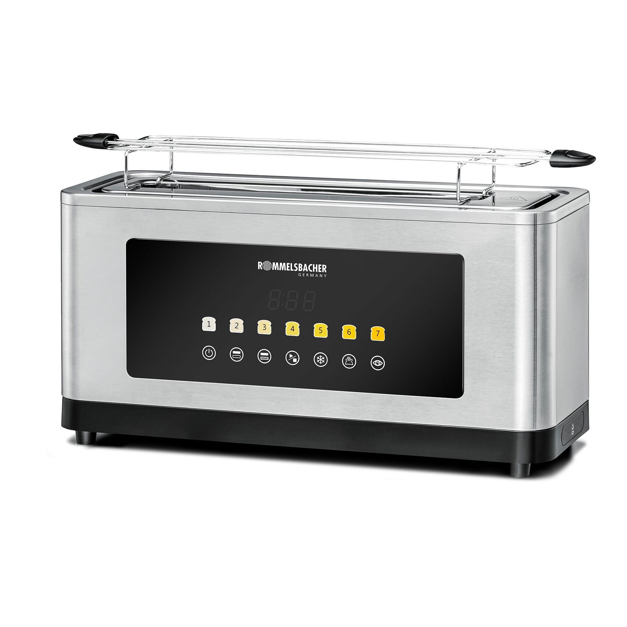 ROMMELSBACHER TOL 1000 Langschlitz Toaster mit motorischen Lift 790-930W Leistung
