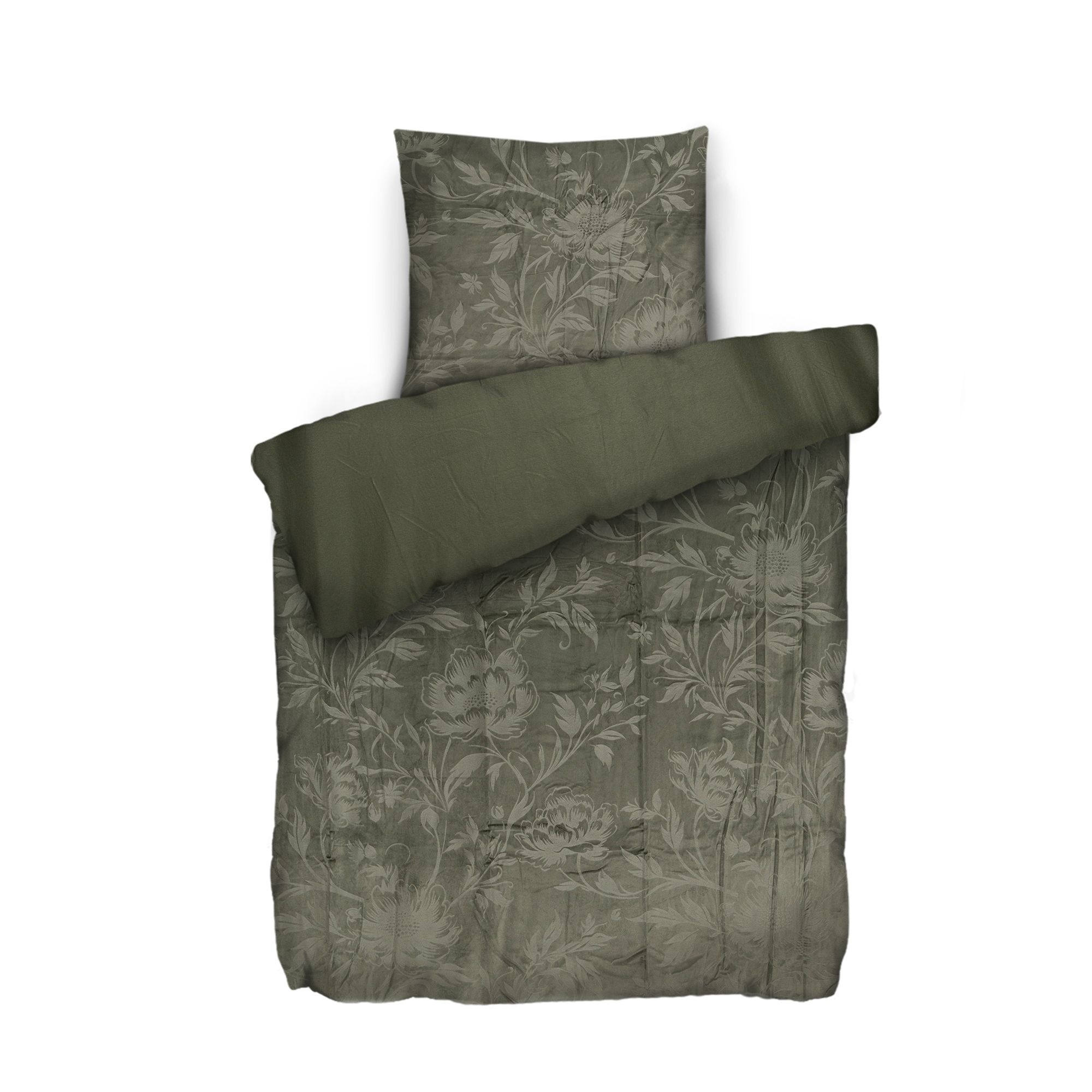 WINTERENGEL Wendebettwäsche Samt-Oprik Mikrofaser Flanell Kissenauswahl, 2tlg.