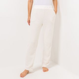 COZEE HOME Homewear Damen-Kuschelhose uni MF Sherpa Bouclé Eingrifftaschen