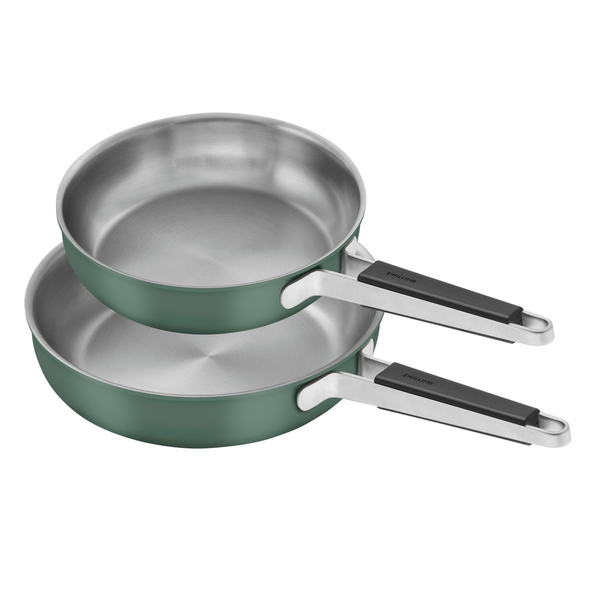 ZWILLING® PURE Bratpfannen-Set Ø24cm und Ø28cm Edelstahl