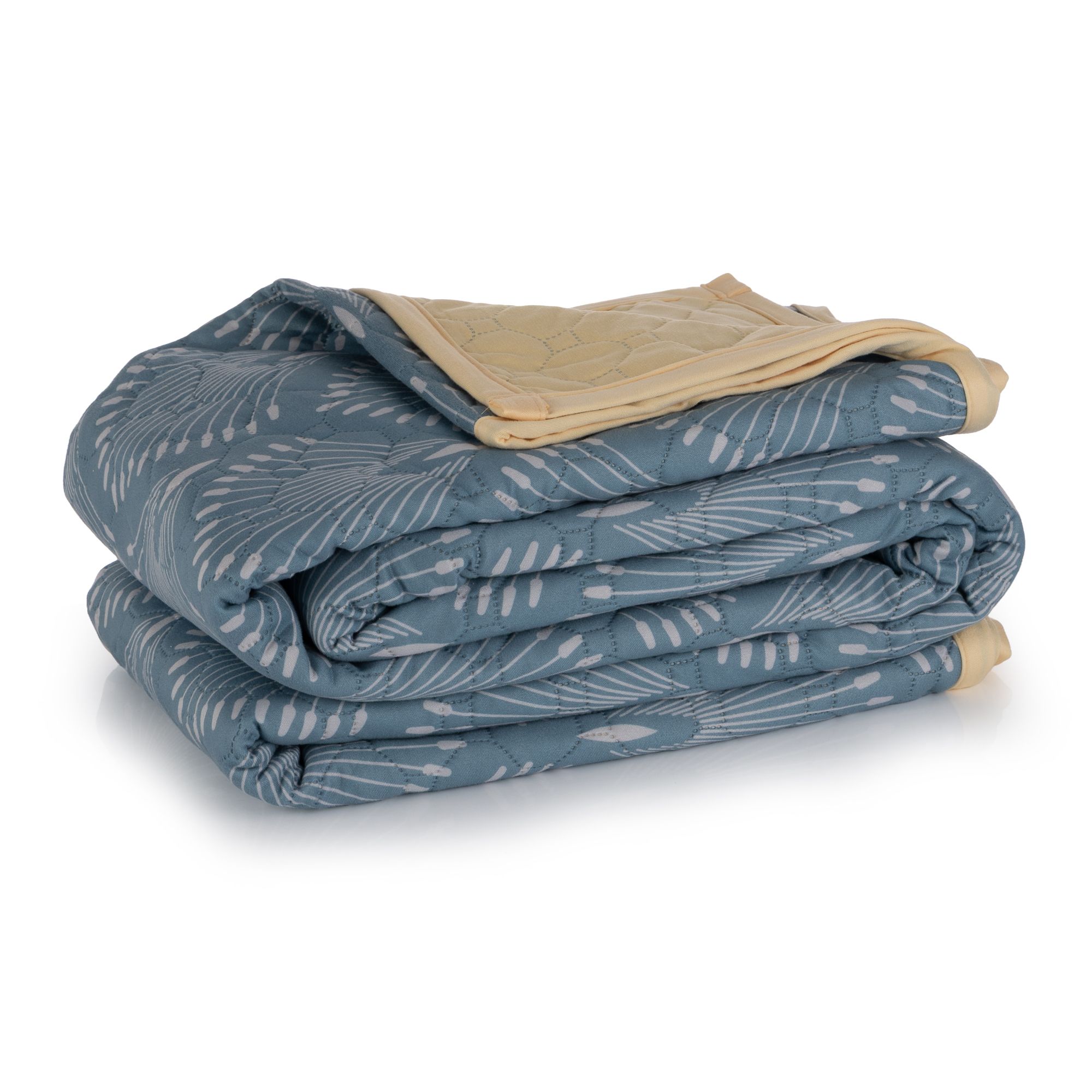 JERYMOOD Tagesdecke gepadded Mikrofaser Jersey waschbar, 220x240cm