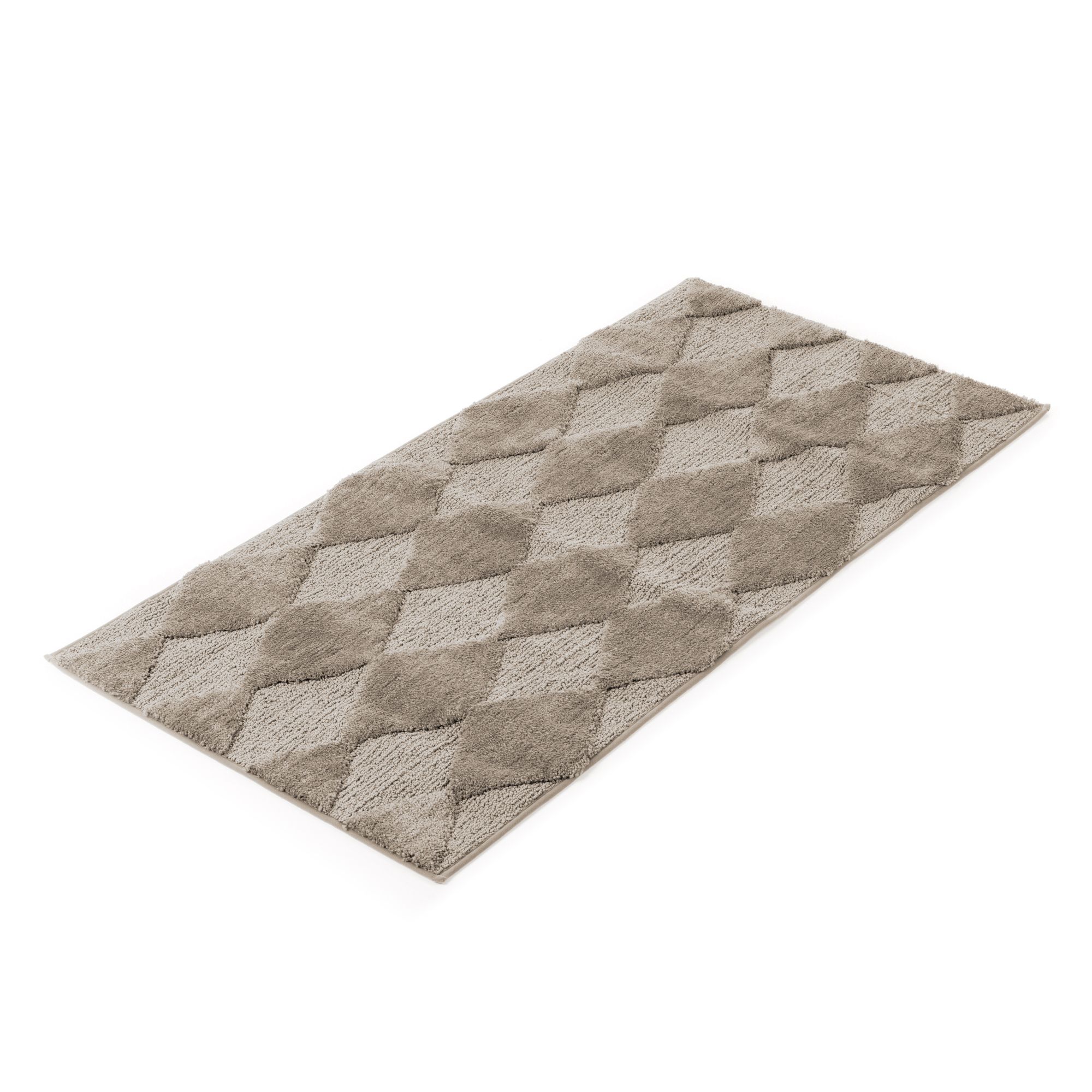 CASA FONDO 1 Läufer Rautenmuster Mikrofaser HeiQ Pure-Ausrüstung