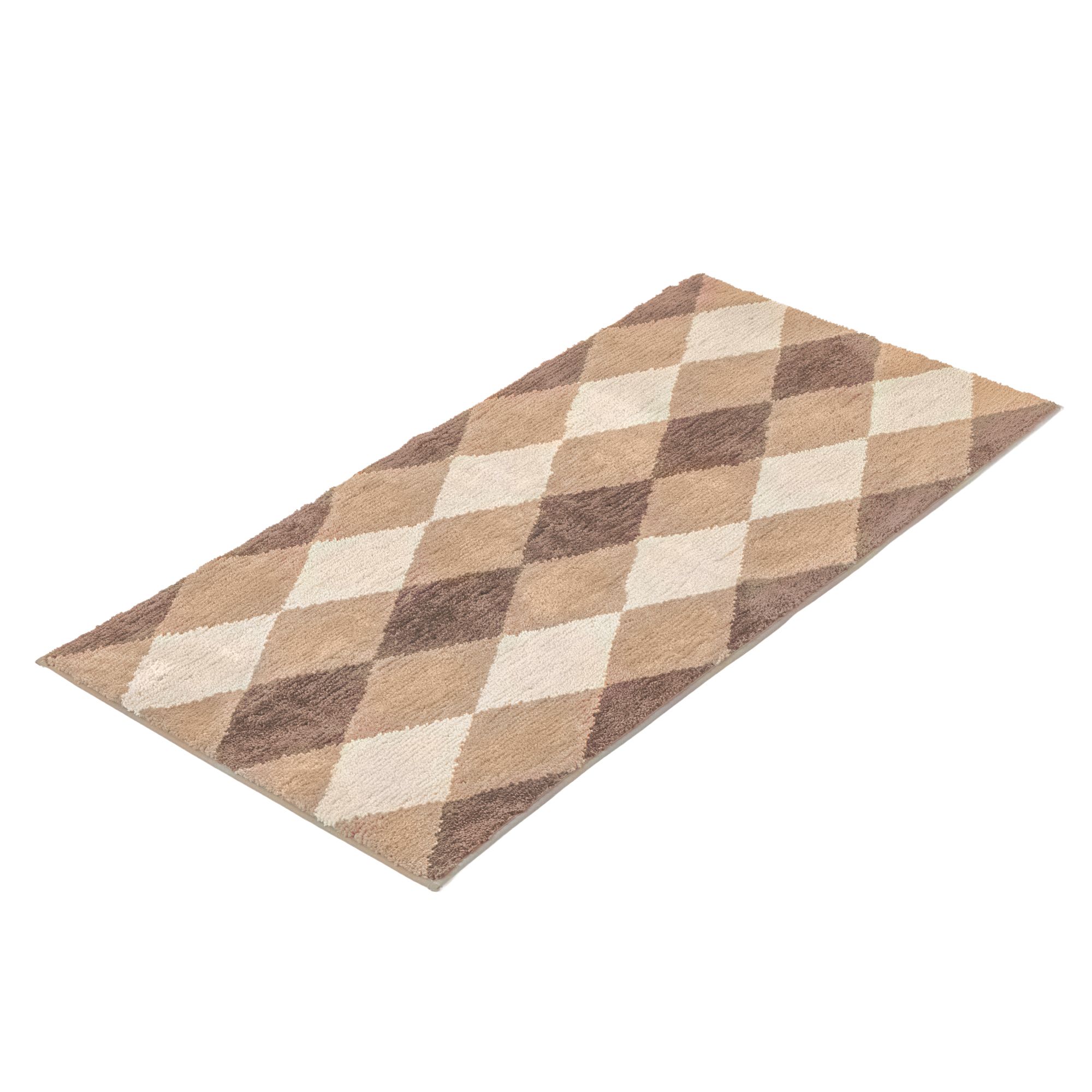 CASA FONDO 1 Läufer Rautenmuster Mikrofaser HeiQ Pure-Ausrüstung