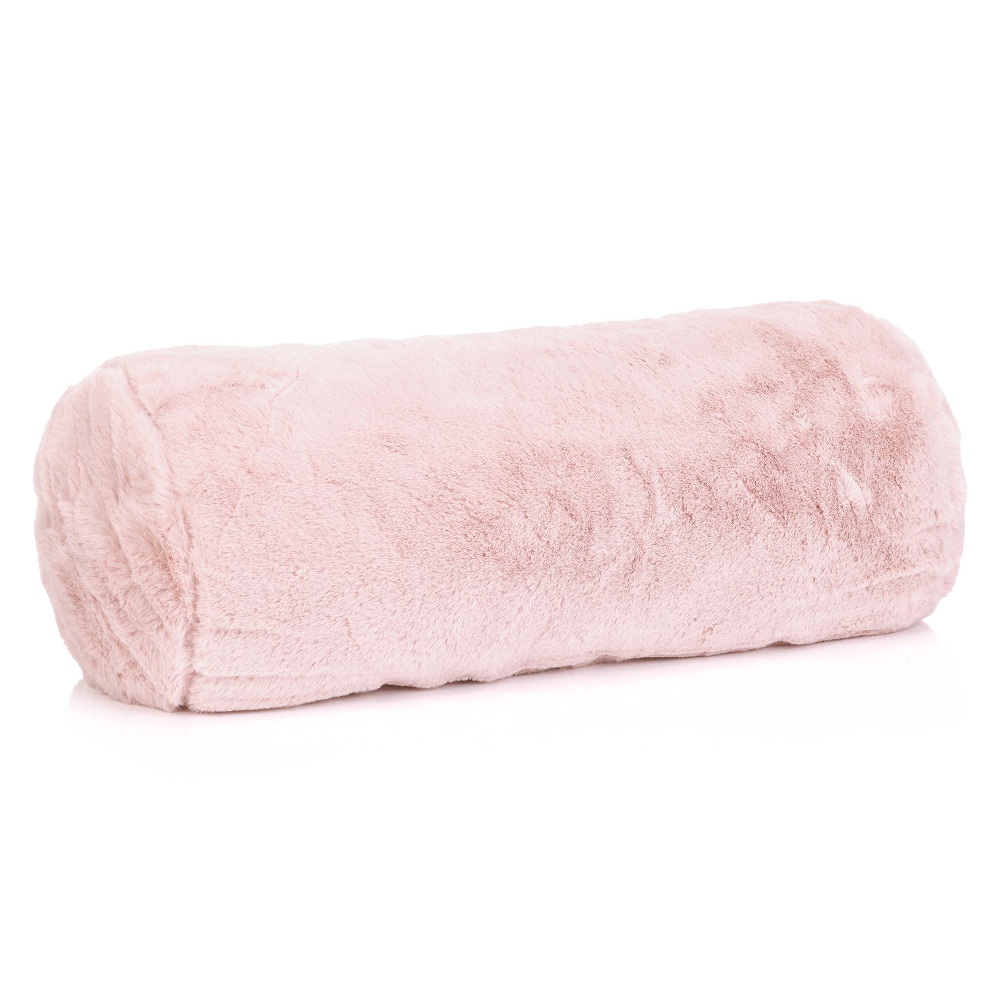 MONT CHALET 1 gef. Nackenrolle uni Lammfell-Imitat ca. 22x50cm