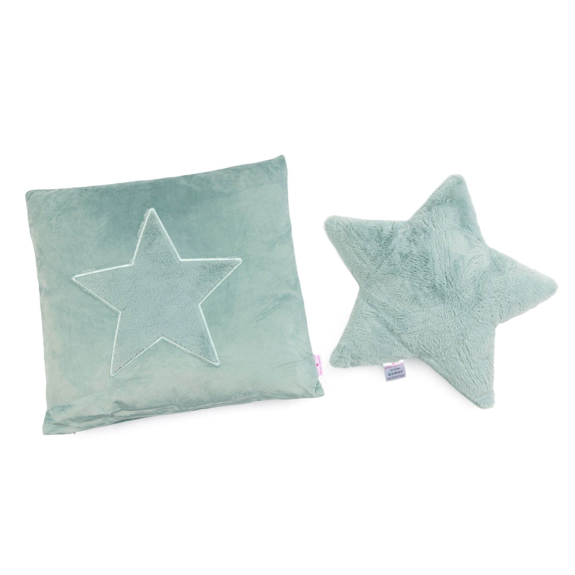 MONT CHALET Dekokissen & Formkissen Mikrofaser waschbar, 2tlg.