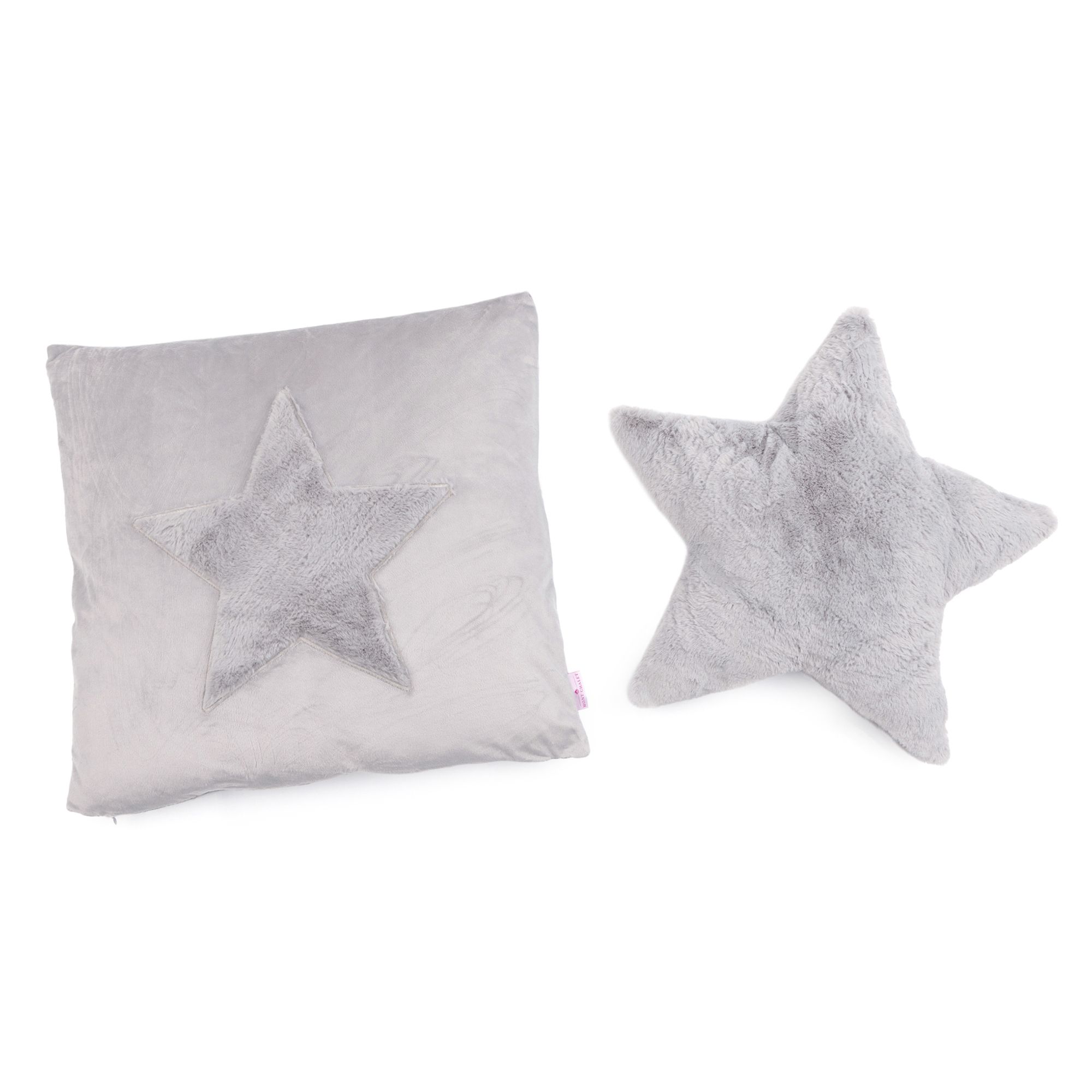 MONT CHALET Dekokissen & Formkissen Mikrofaser waschbar, 2tlg.