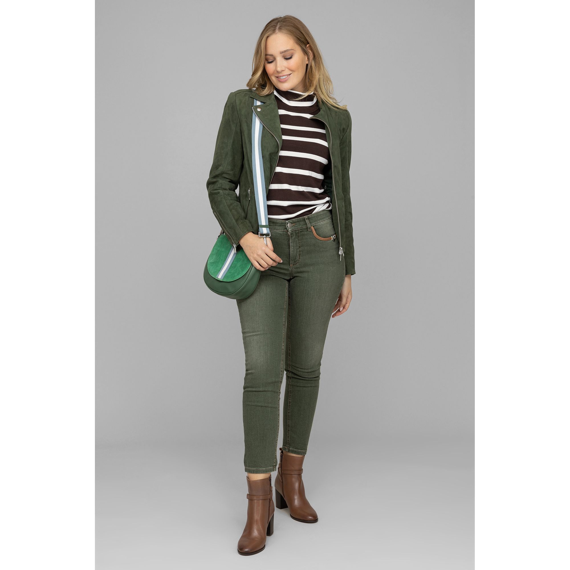 B-Ware STRANDFEIN Jeanshose Sunny knöchellang elastisch