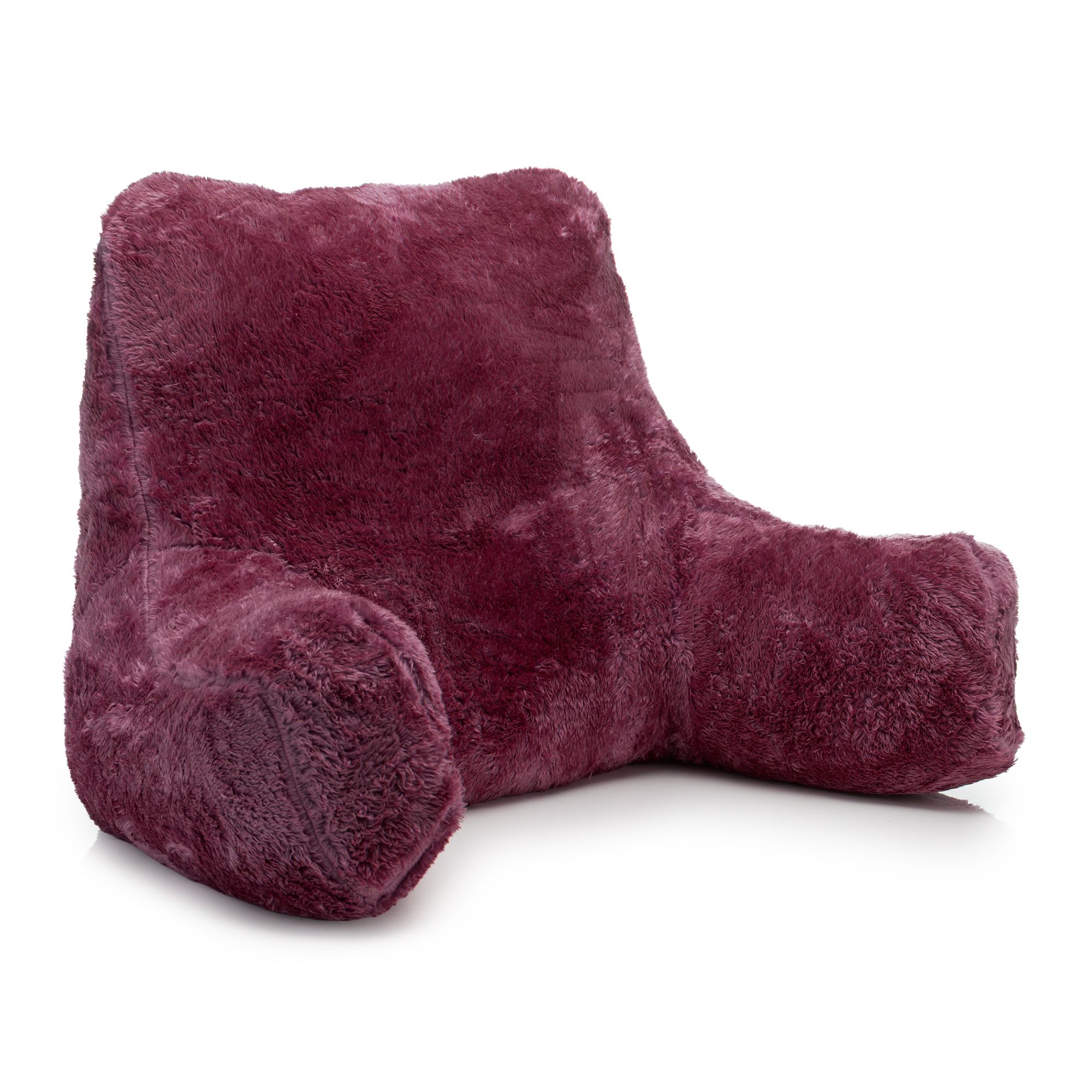 GOLDWOLKE Maxi- Rücken- & Lesekissen Teddyfell abnehmbar, waschbar