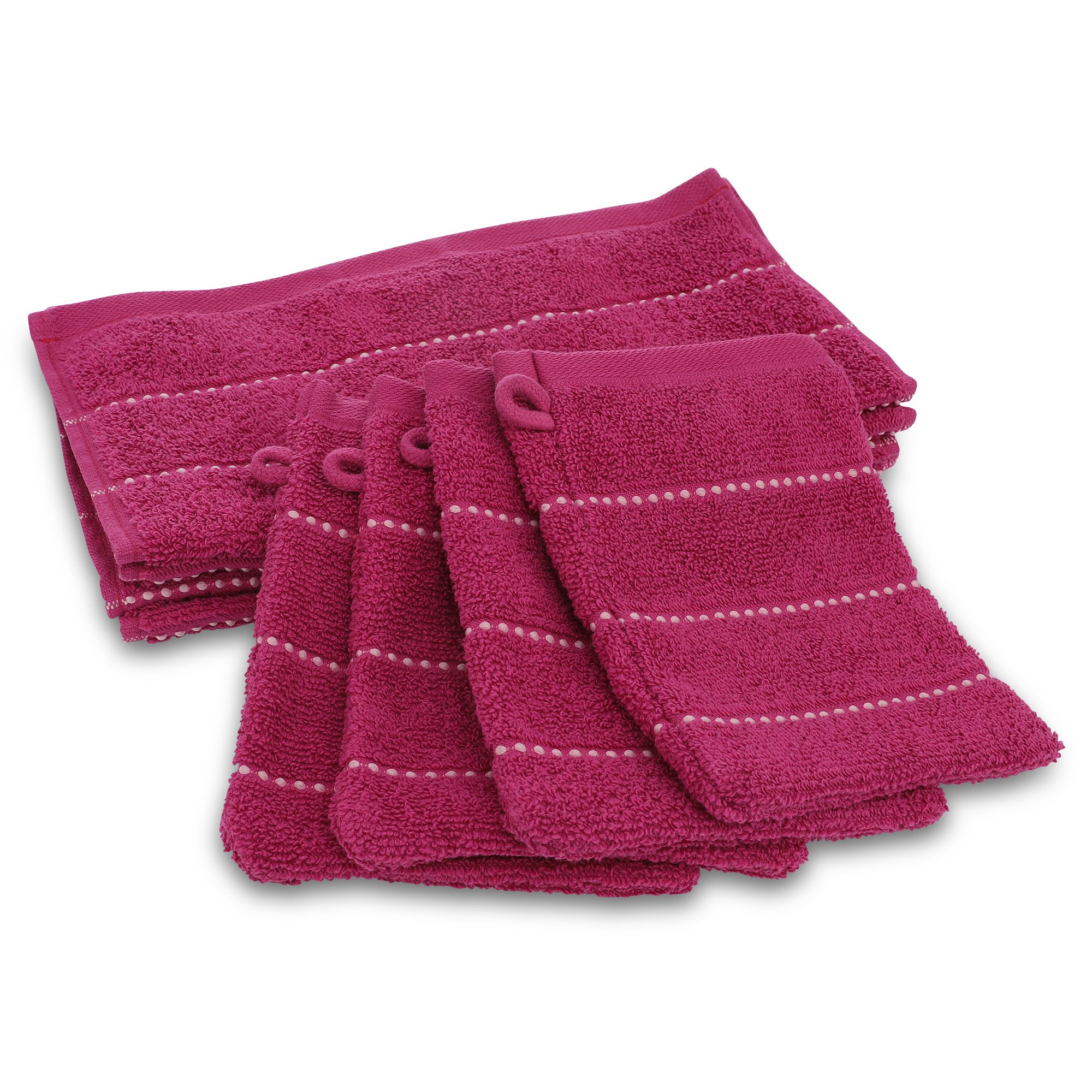 SEEDÜNE Kleinteile-Set weich & saugstark 100% Baumwolle 8tlg.