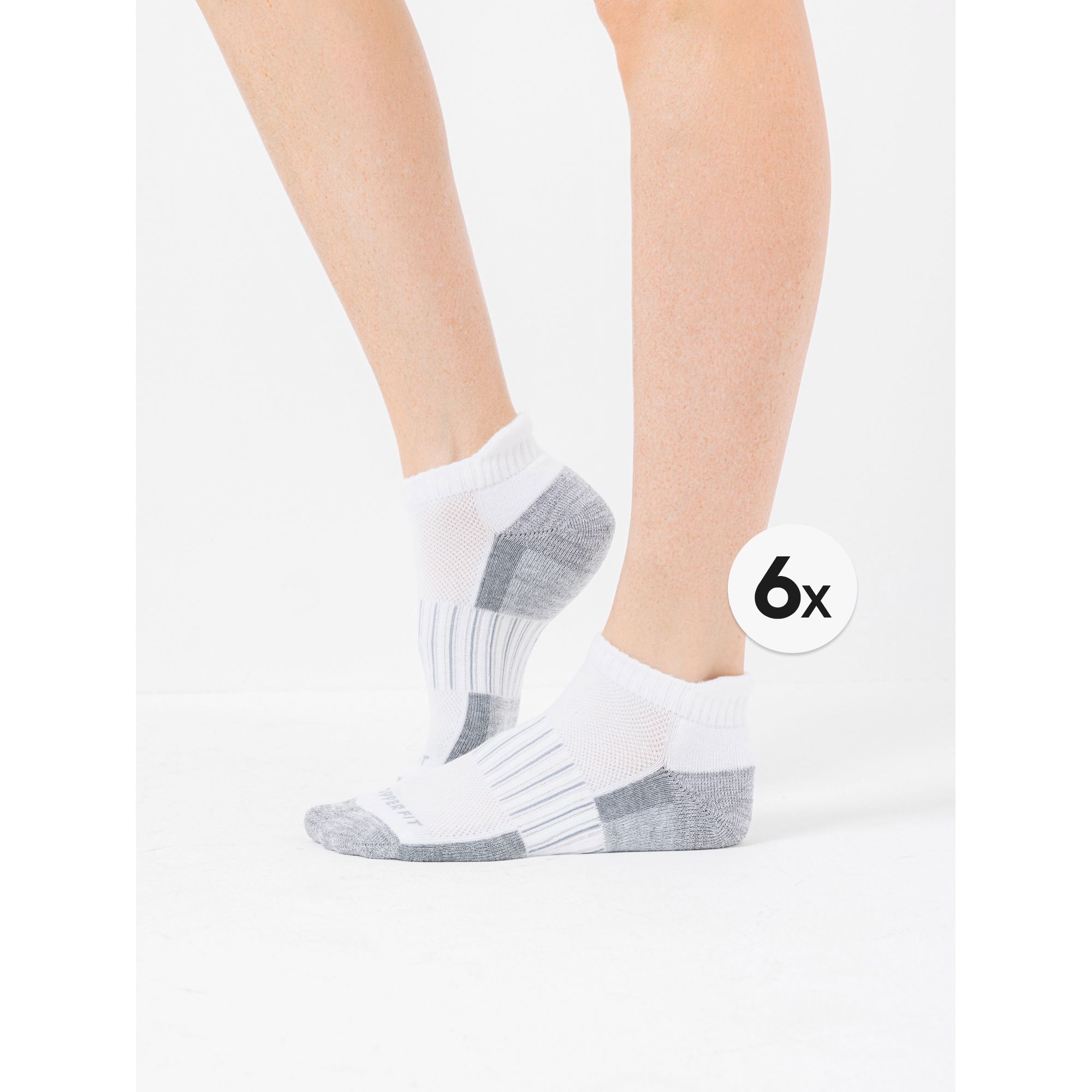 COPPER fit™ Energy Sneaker Socken mit Fußgewölbestütze geruchsreduzierend 6 Stück