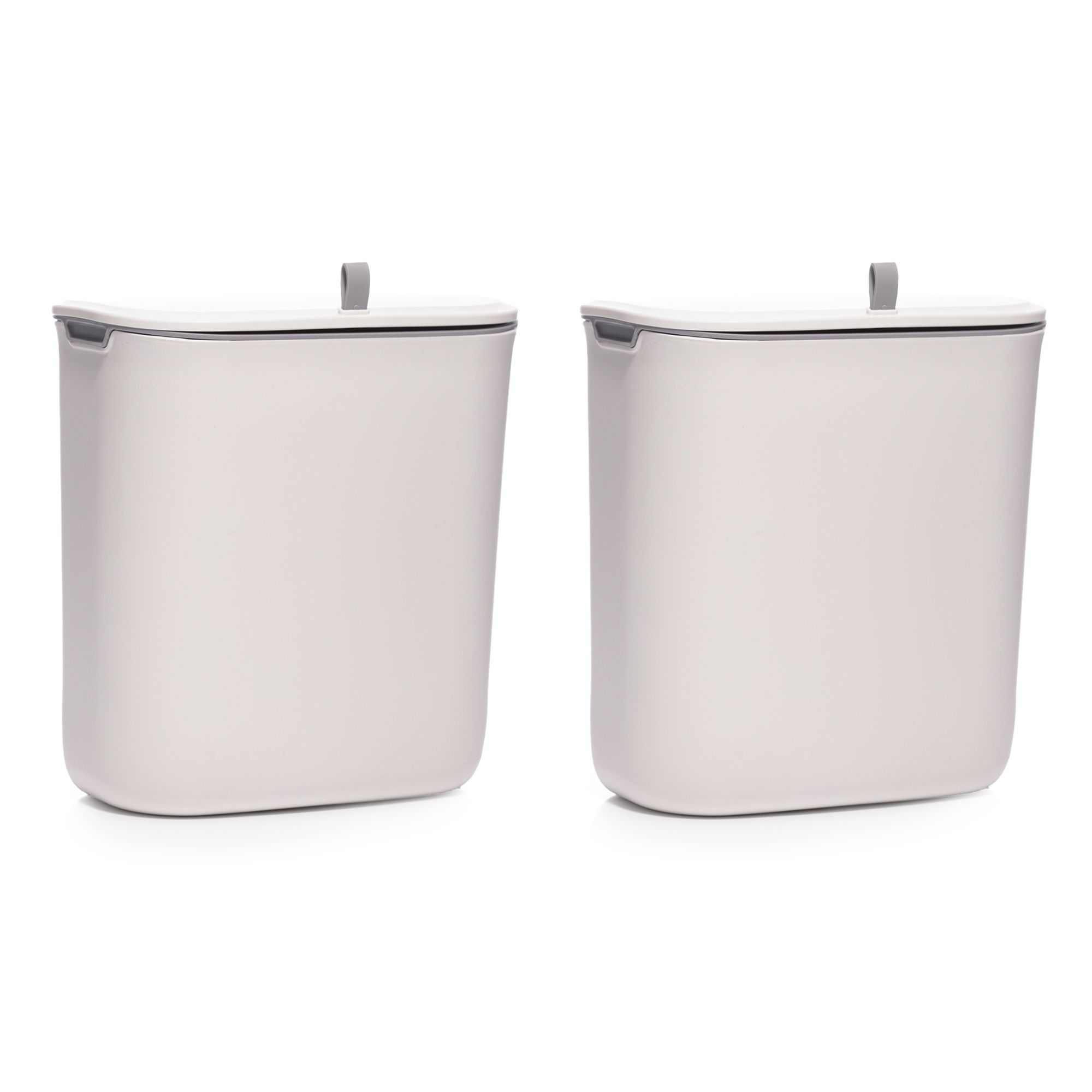 Mini-Mülleimer zur Wandmontage / Aufhängen 10l Fassungsvermögen 2 Stück
