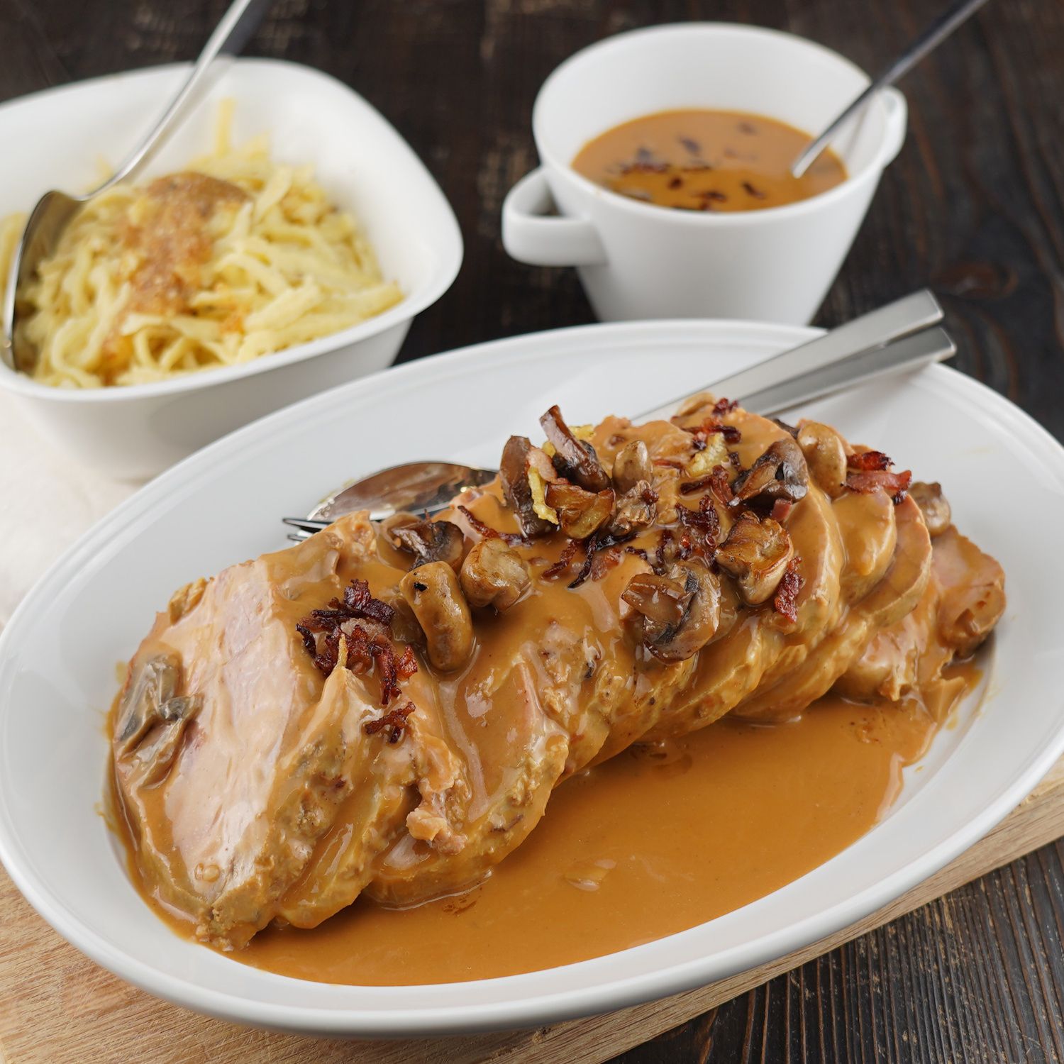  TANNENGLÜCK Schweinebraten mit Jägersoße Inhalt 1.500g