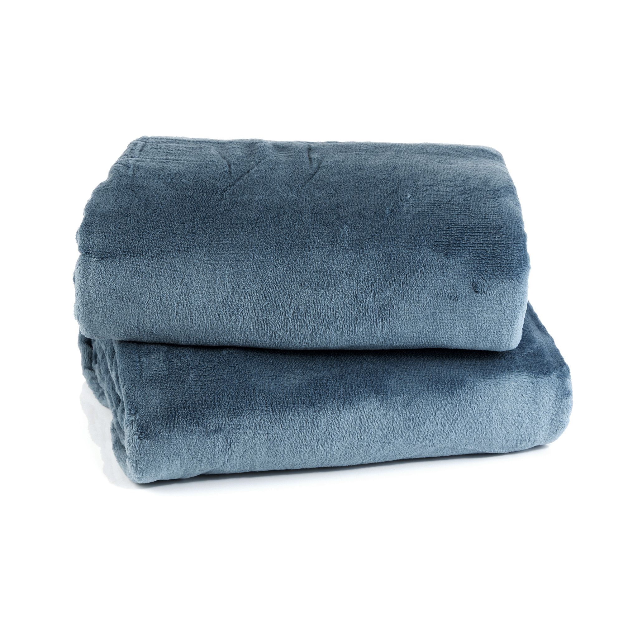 MONT CHALET 2 Heimdecken uni matt Mikrofaser Flausch waschbar, 150x200cm