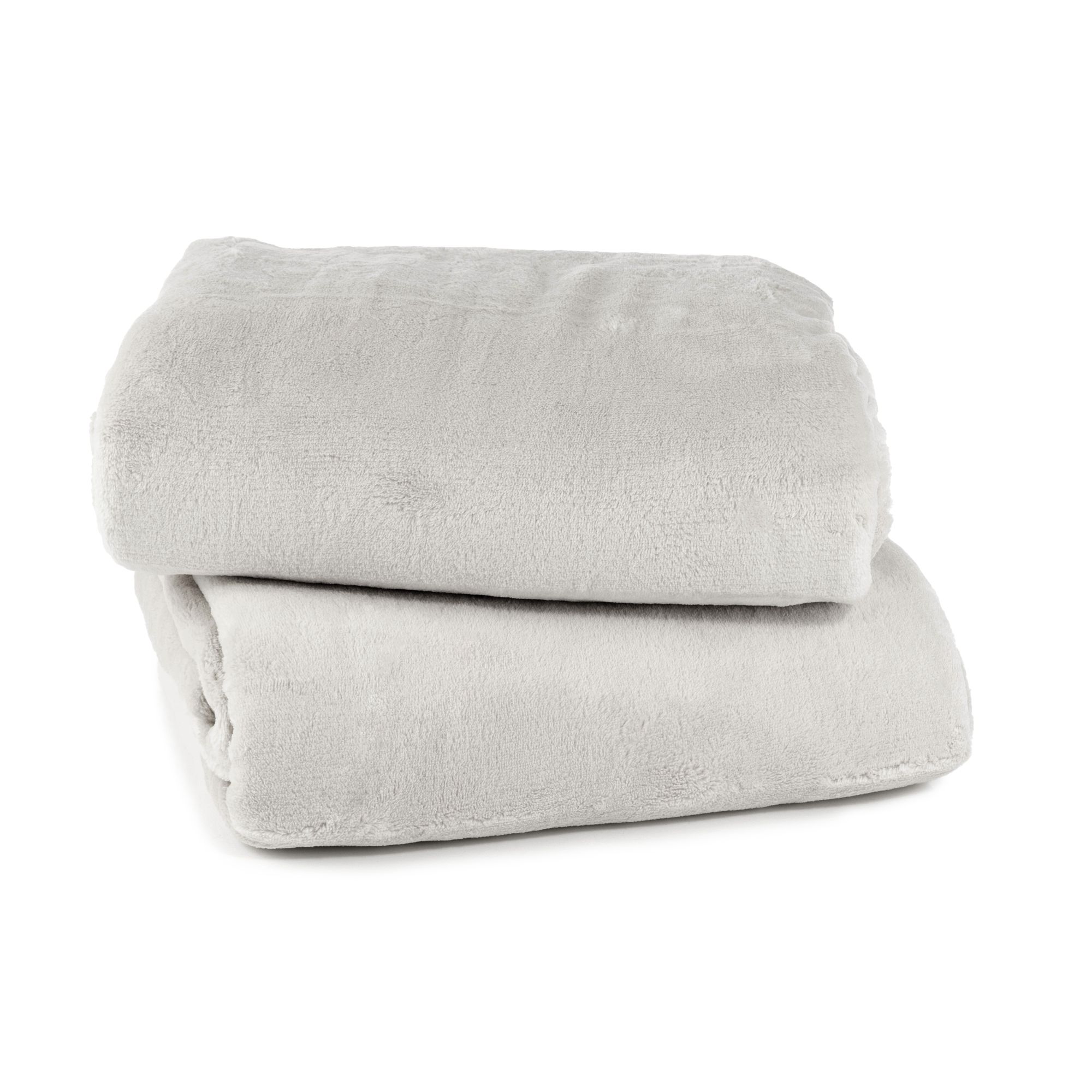 MONT CHALET 2 Heimdecken uni matt Mikrofaser Flausch waschbar, 150x200cm