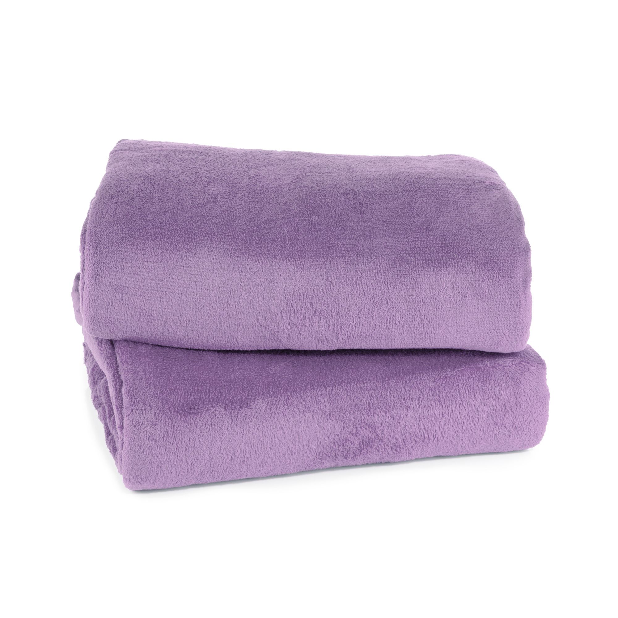 MONT CHALET 2 Heimdecken uni matt Mikrofaser Flausch waschbar, 150x200cm