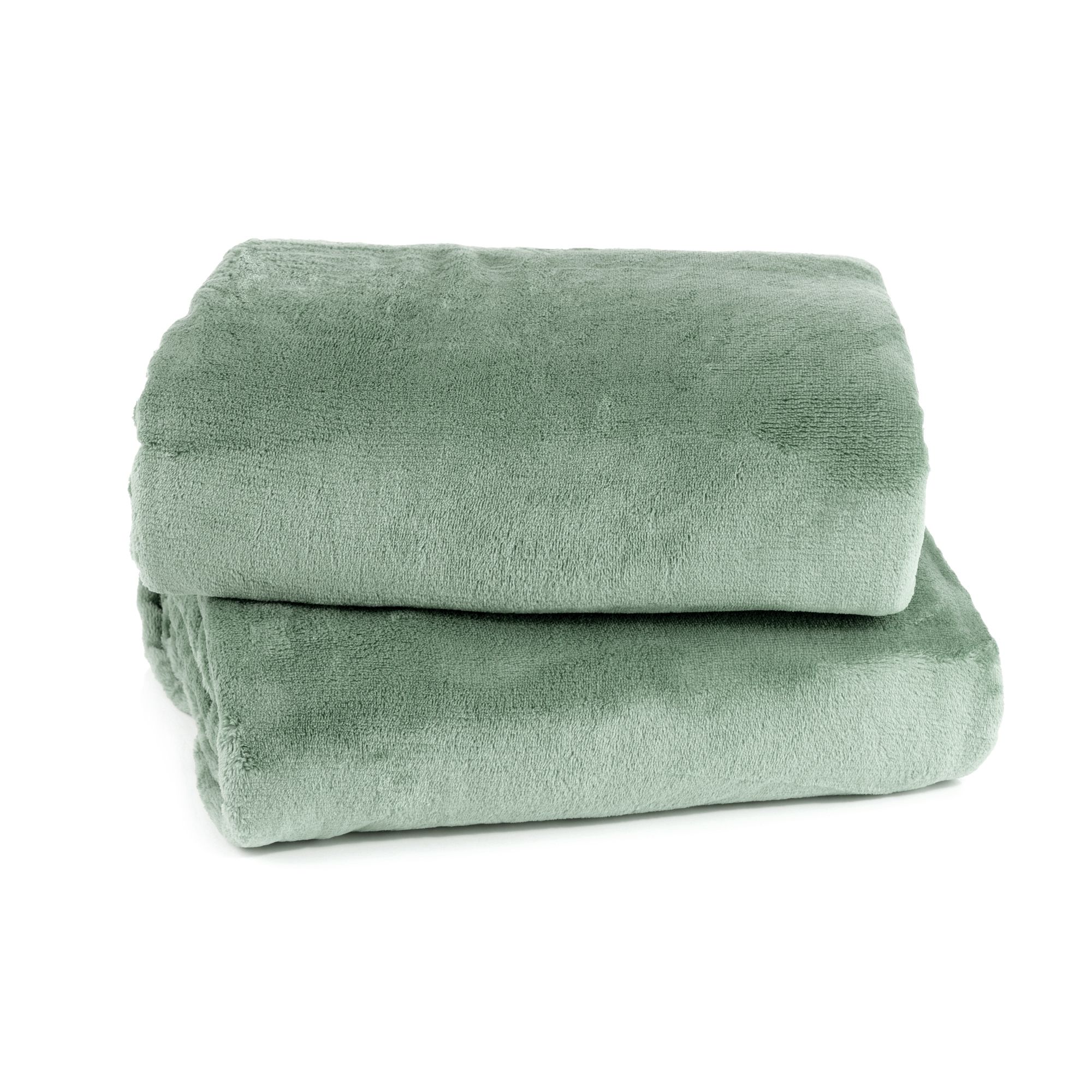 MONT CHALET 2 Heimdecken uni matt Mikrofaser Flausch waschbar, 150x200cm