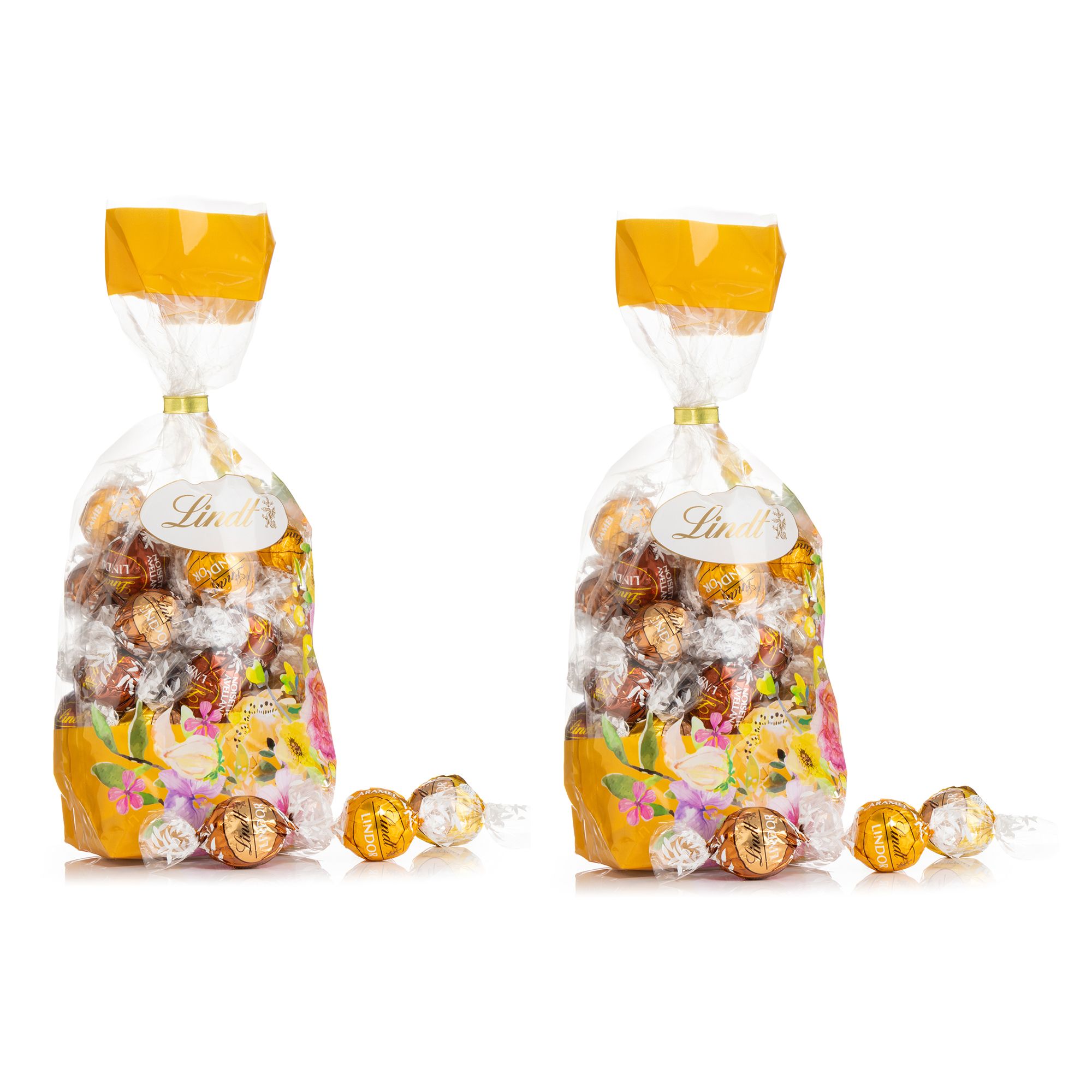 LINDT Feine Dessert-Auswahl Mischbeutel 5 versch. Sorten Inhalt 2x 498g