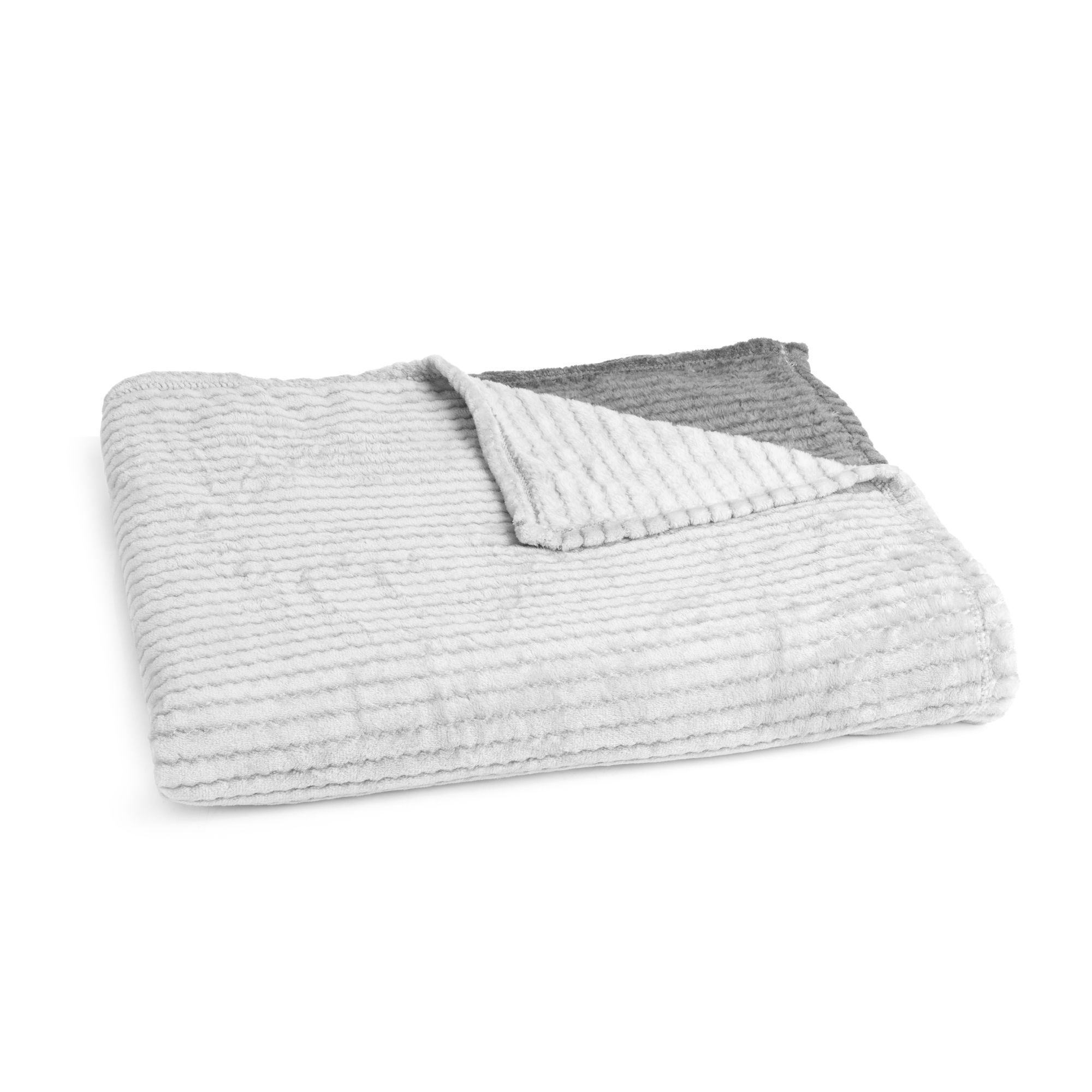 MONT CHALET Tagesdecke Farbverlauf Mikrofaser Chinchilla waschbar, 200x240cm