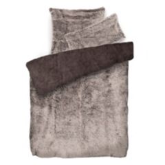 MONT CHALET Fell-Wendebettwäsche helle Spitzen Hochflor extra soft Einzelbett, 3tlg.