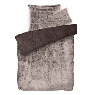 MONT CHALET Fell-Wendebettwäsche helle Spitzen Hochflor extra soft Einzelbett, 3tlg.